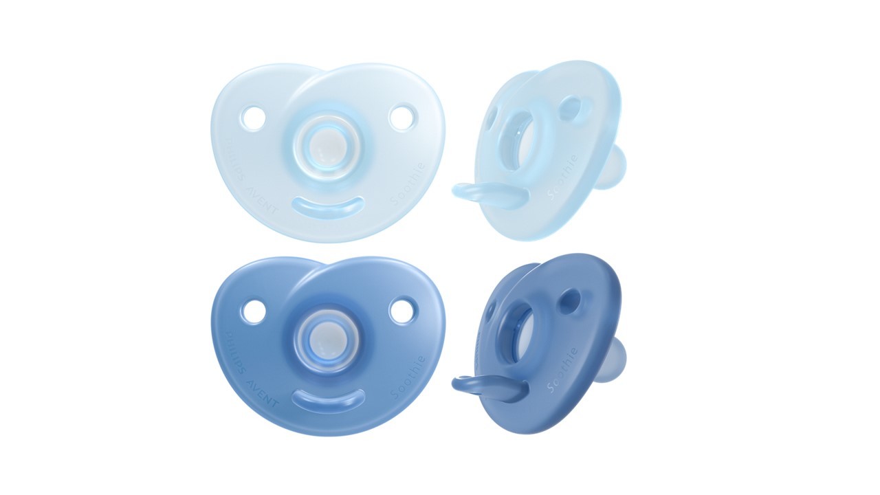AVENT SCF099/26 Smoczek Soothie 0-6m 2 szt. niebieski