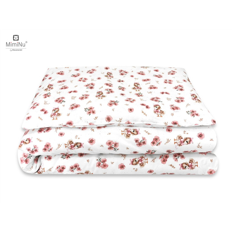 Pościel C-2 100x135 cm MIMINU DESIGN Kaczuszki beż bawełna 100%
