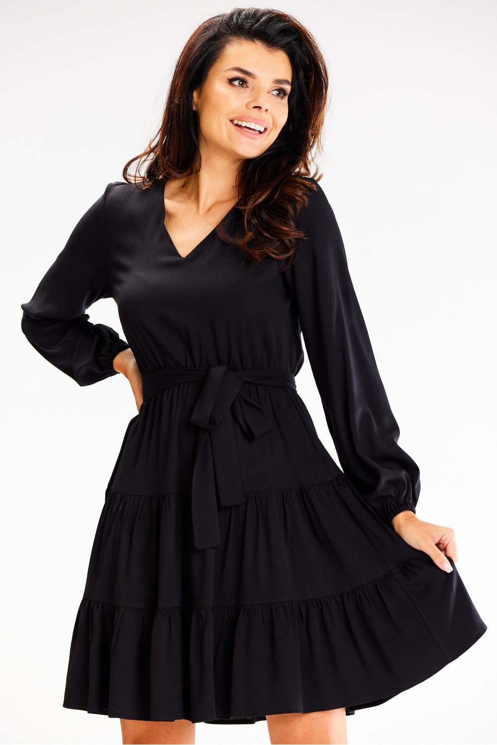 Sukienka Model A603 Black - awama187154 - Czarny