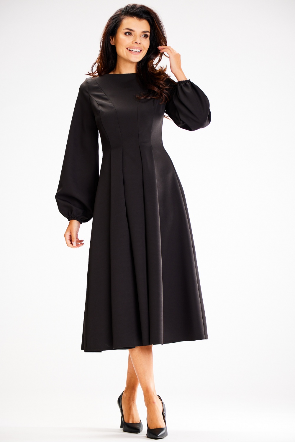 Sukienka Model A595 Black - awama187178 - Czarny