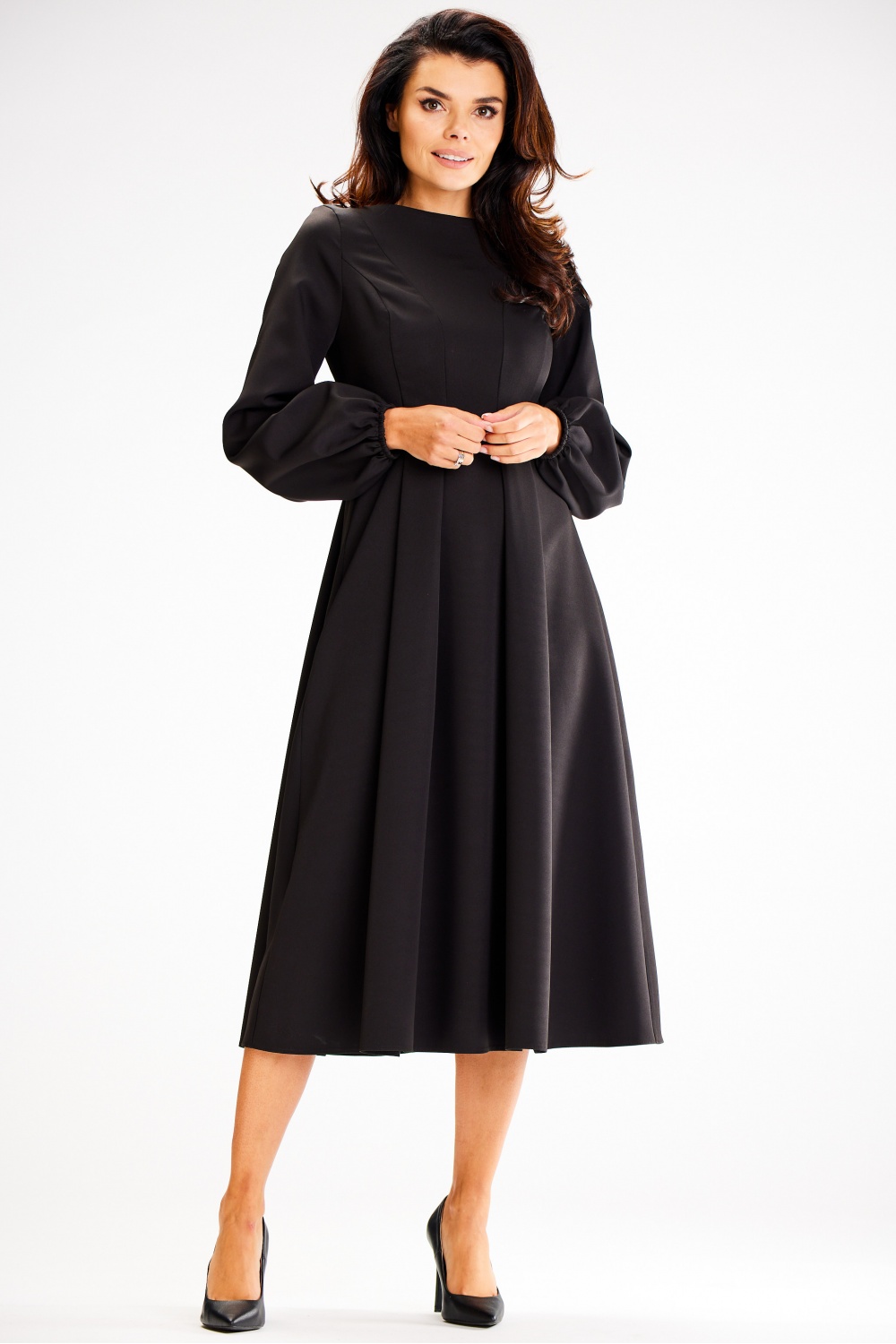 Sukienka Model A595 Black - awama187178 - Czarny - obrazek 2
