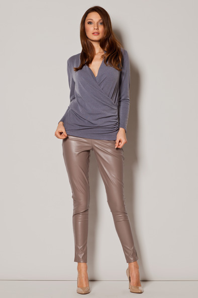 Sweter Damski Model 247 Grey - Figl44482 - Szary