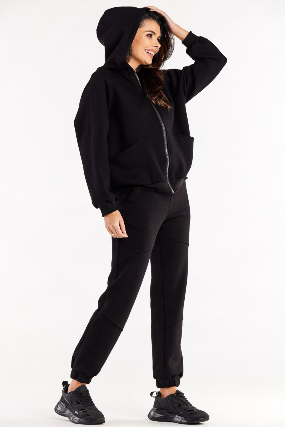 Bluza Damska Model M324 Black - Infinite You188032 - Czarny - obrazek 2