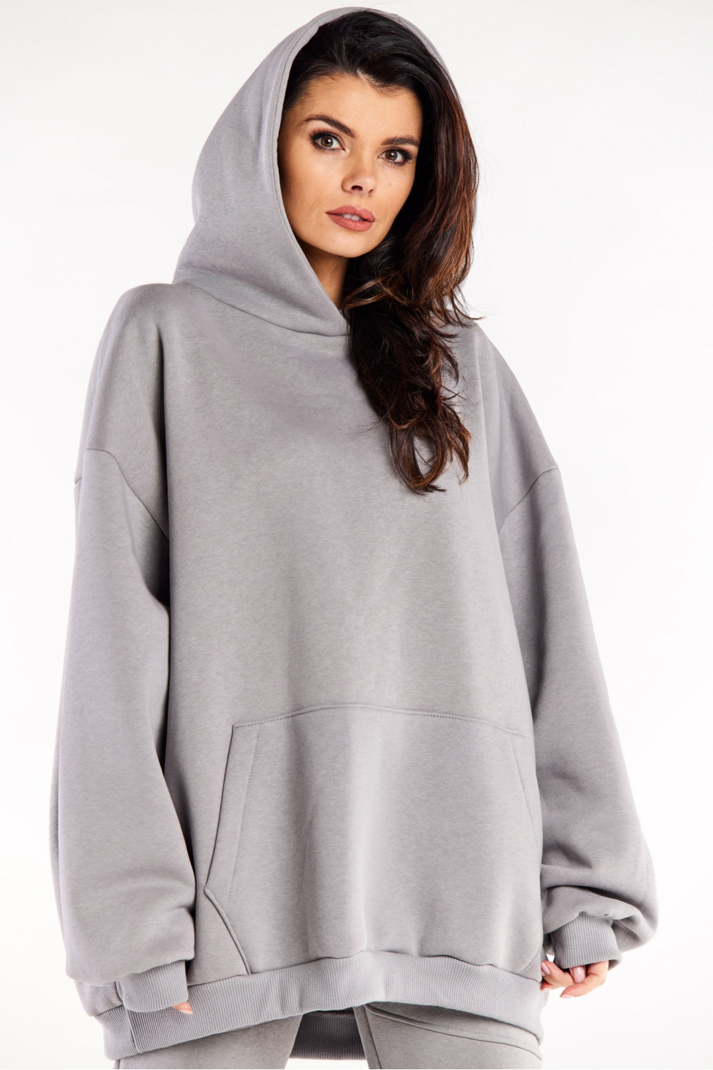 Bluza Damska Model M323 Grey - Infinite You188034 - Szary