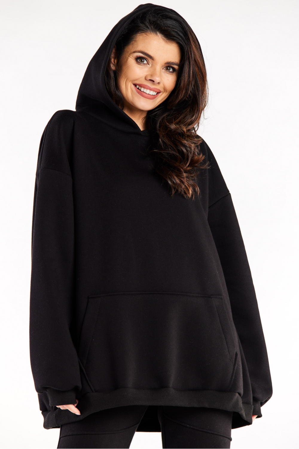 Bluza Damska Model M323 Black - Infinite You188036 - Czarny
