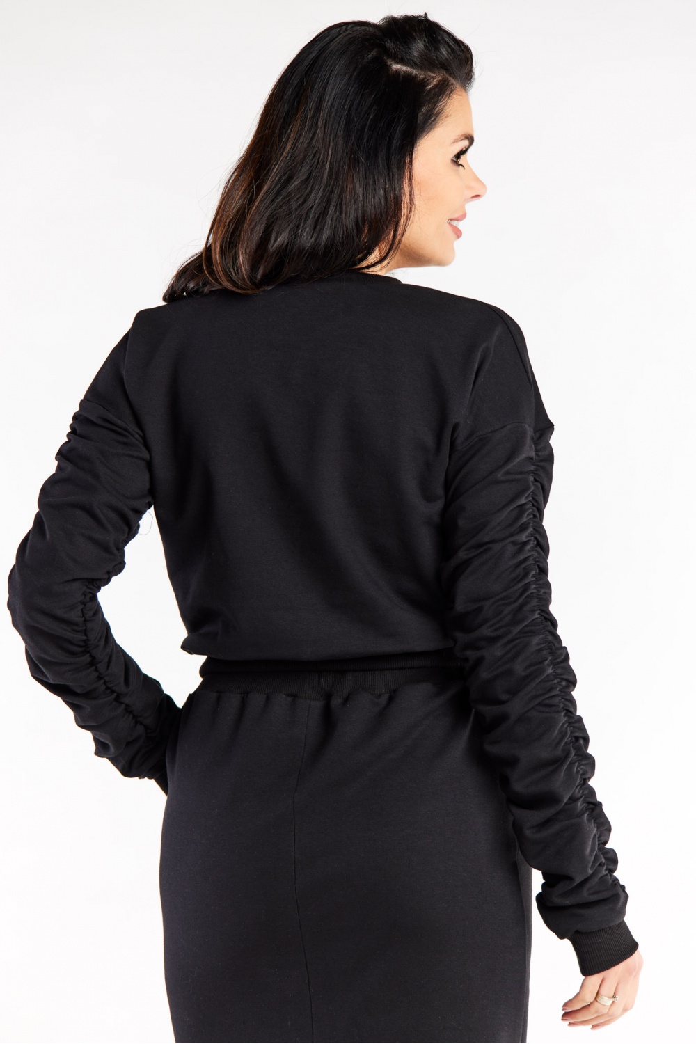 Bluza Damska Model M320 Black - Infinite You188041 - Czarny - obrazek 3