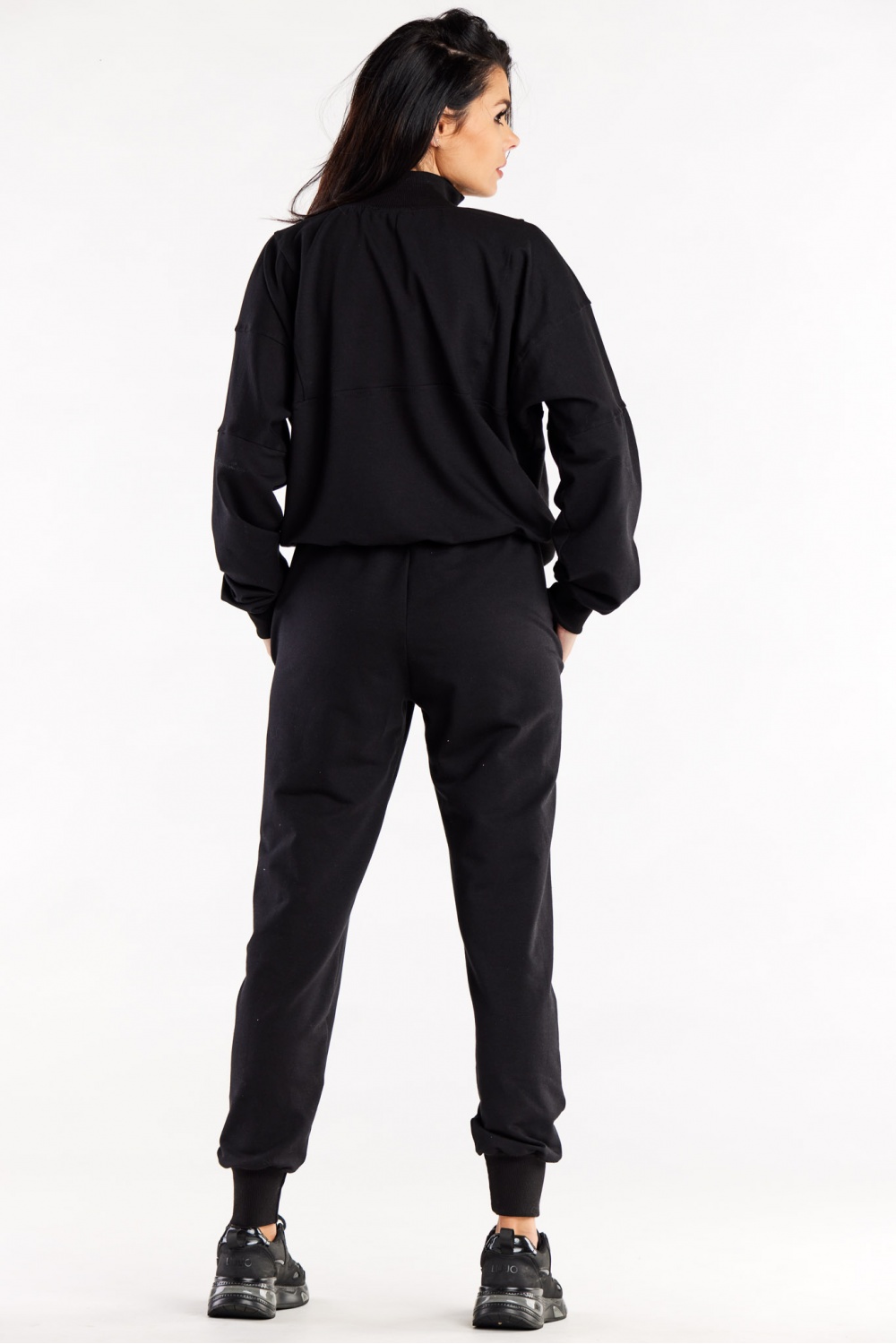 Spodnie Dresowe Model M317 Black - Infinite You188050 - Czarny - obrazek 3