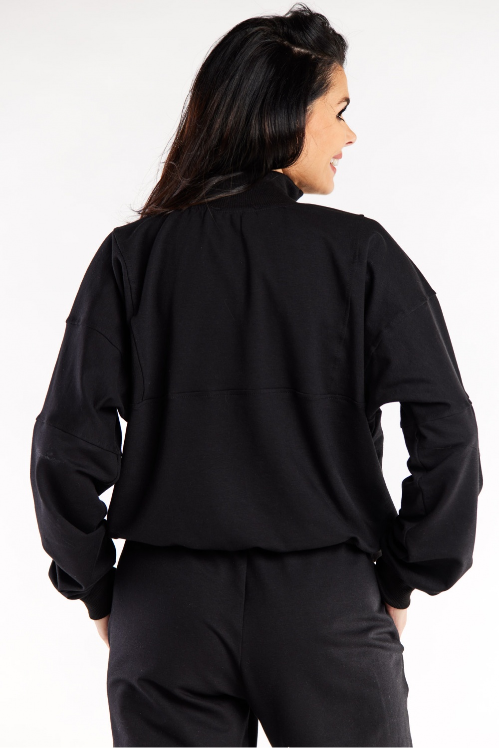 Bluza Damska Model M316 Black - Infinite You188053 - Czarny - obrazek 2