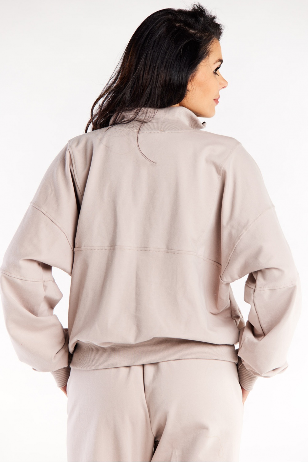 Bluza Damska Model M316 Beige - Infinite You188054 - Beżowy - obrazek 2