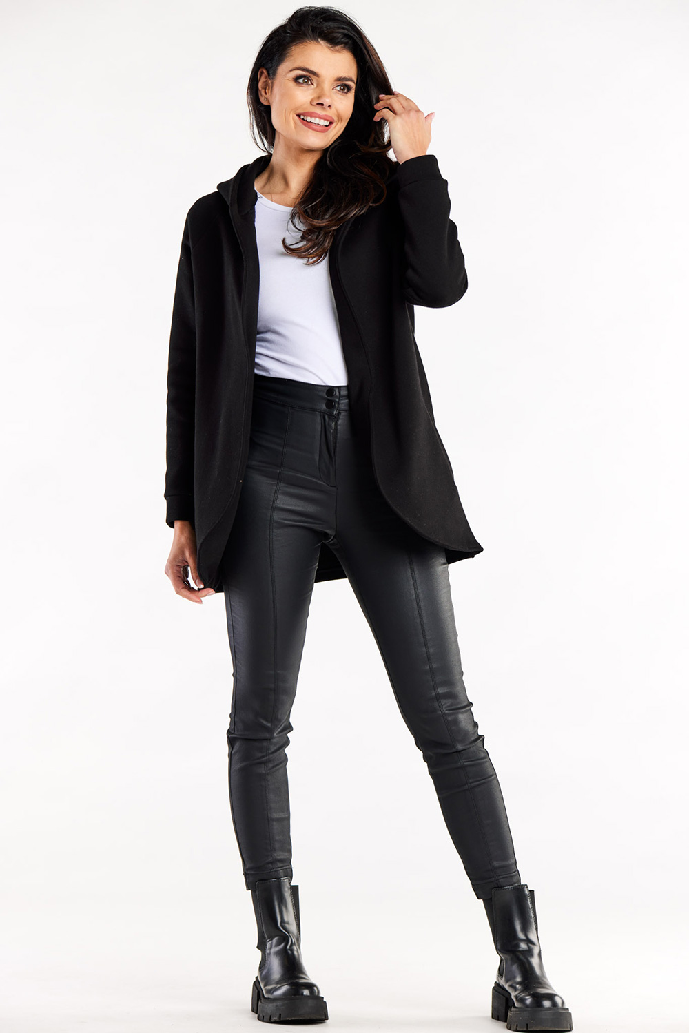 Bluza Damska Model M327 Black - Infinite You188024 - Czarny - obrazek 3