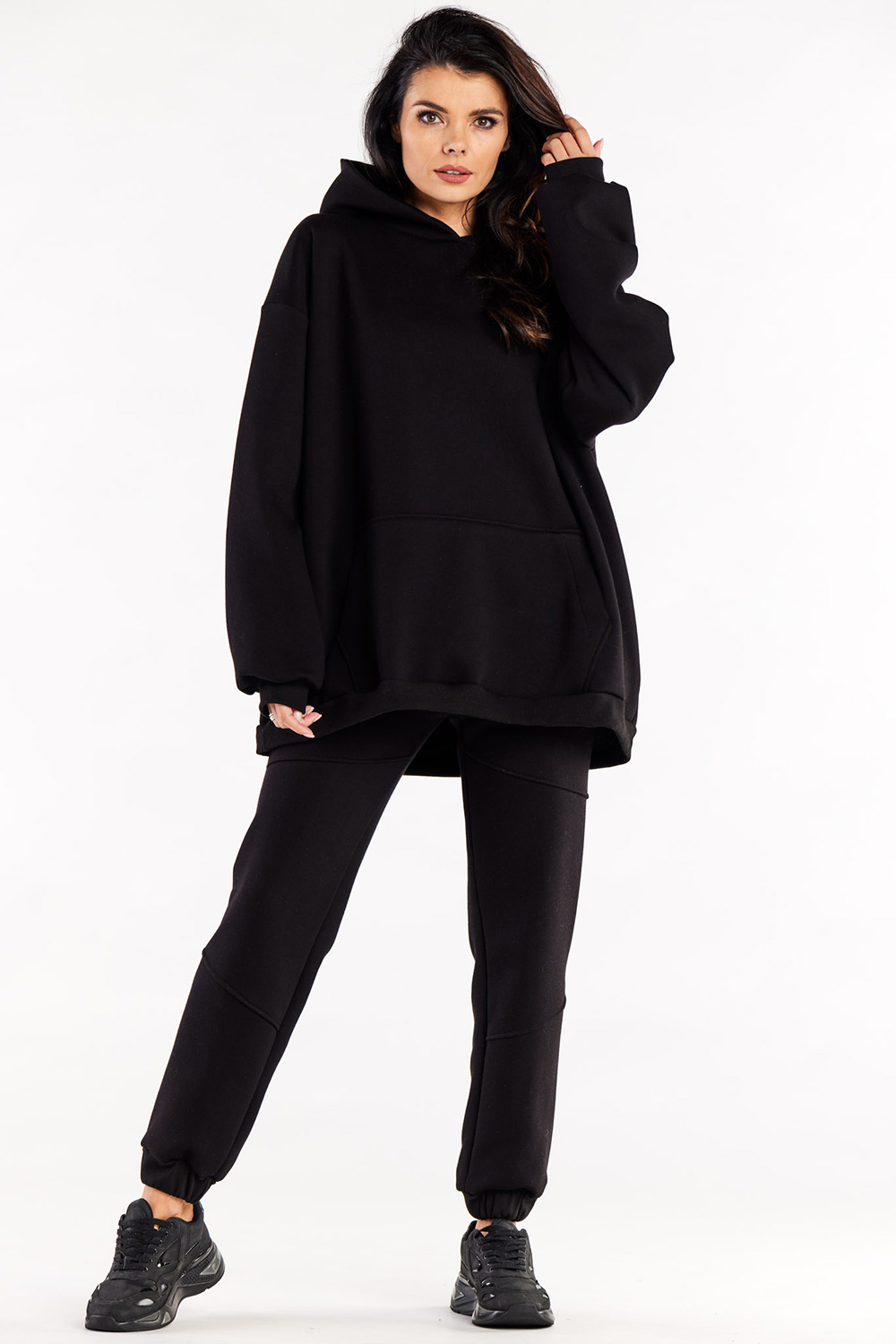Bluza Damska Model M323 Black - Infinite You188036 - Czarny - obrazek 3