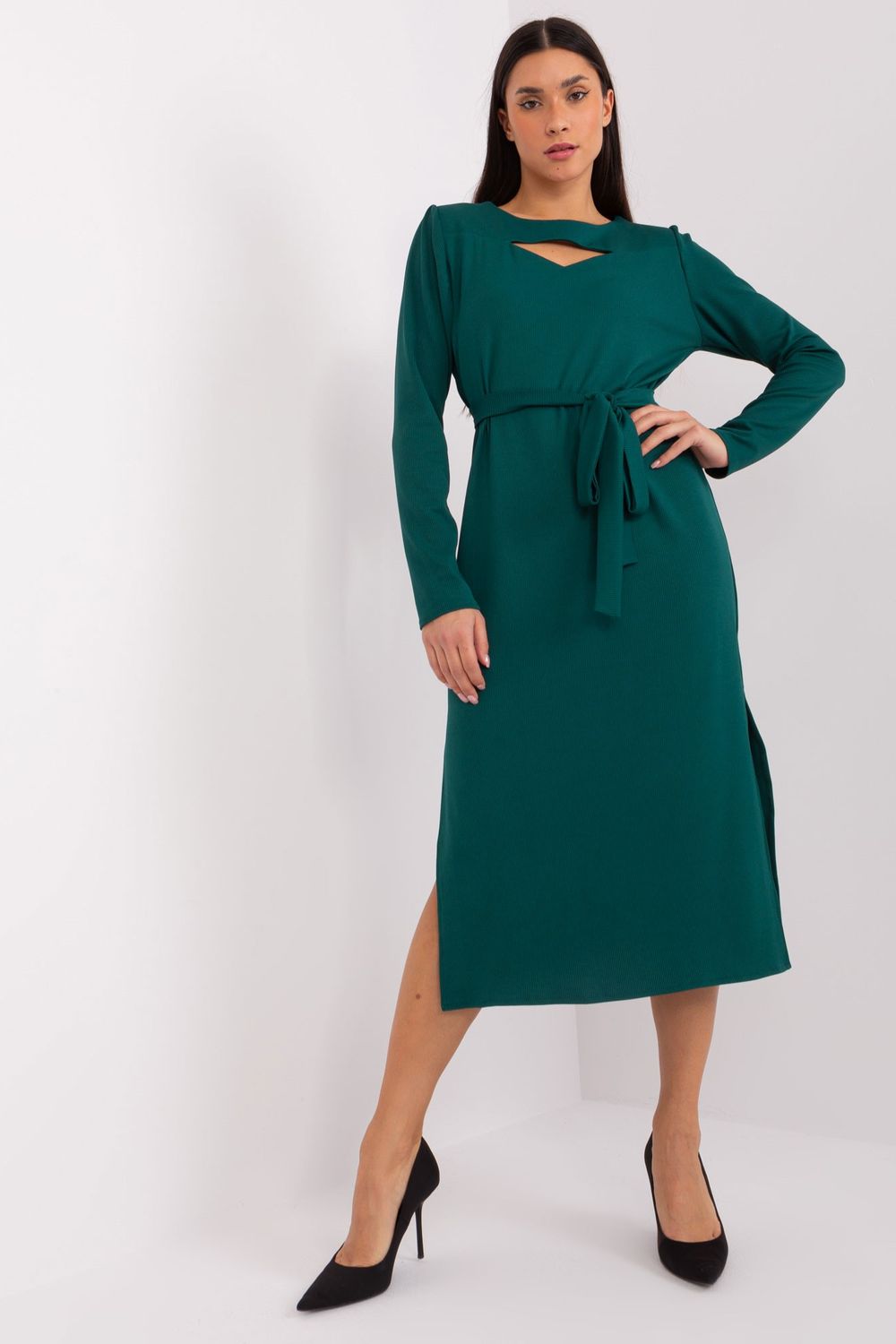 Sukienka Model LK-SK-509447.75P Dark Green - Lakerta188803 - Zielony