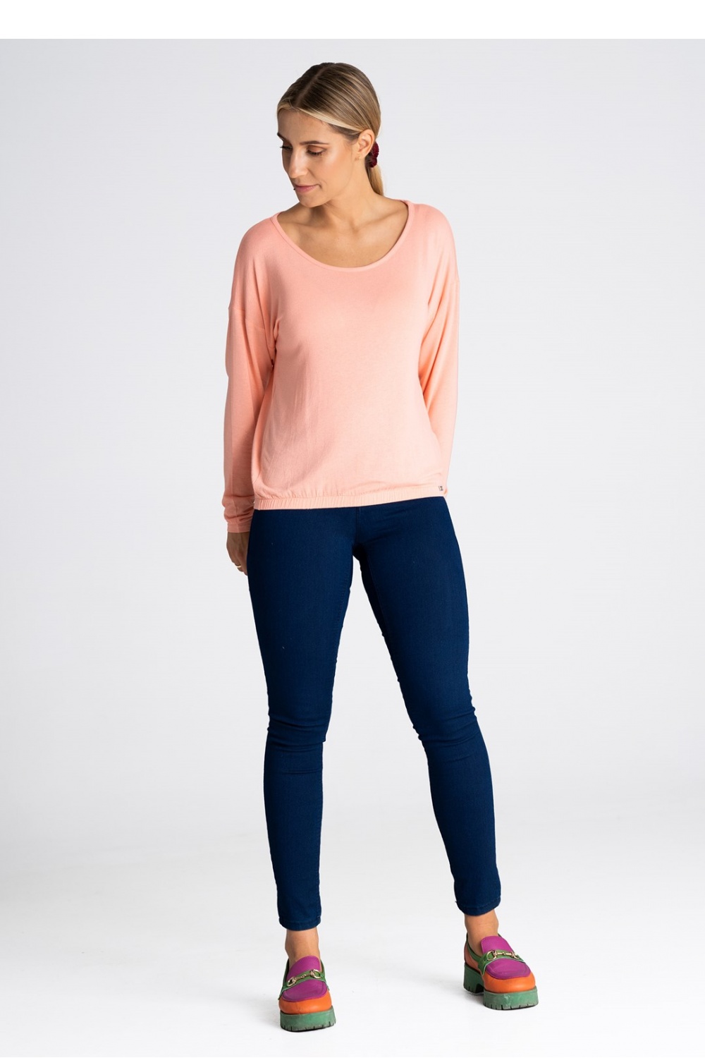 Bluzka Model M981 Pink - Figl189292 - Różowy - obrazek 2