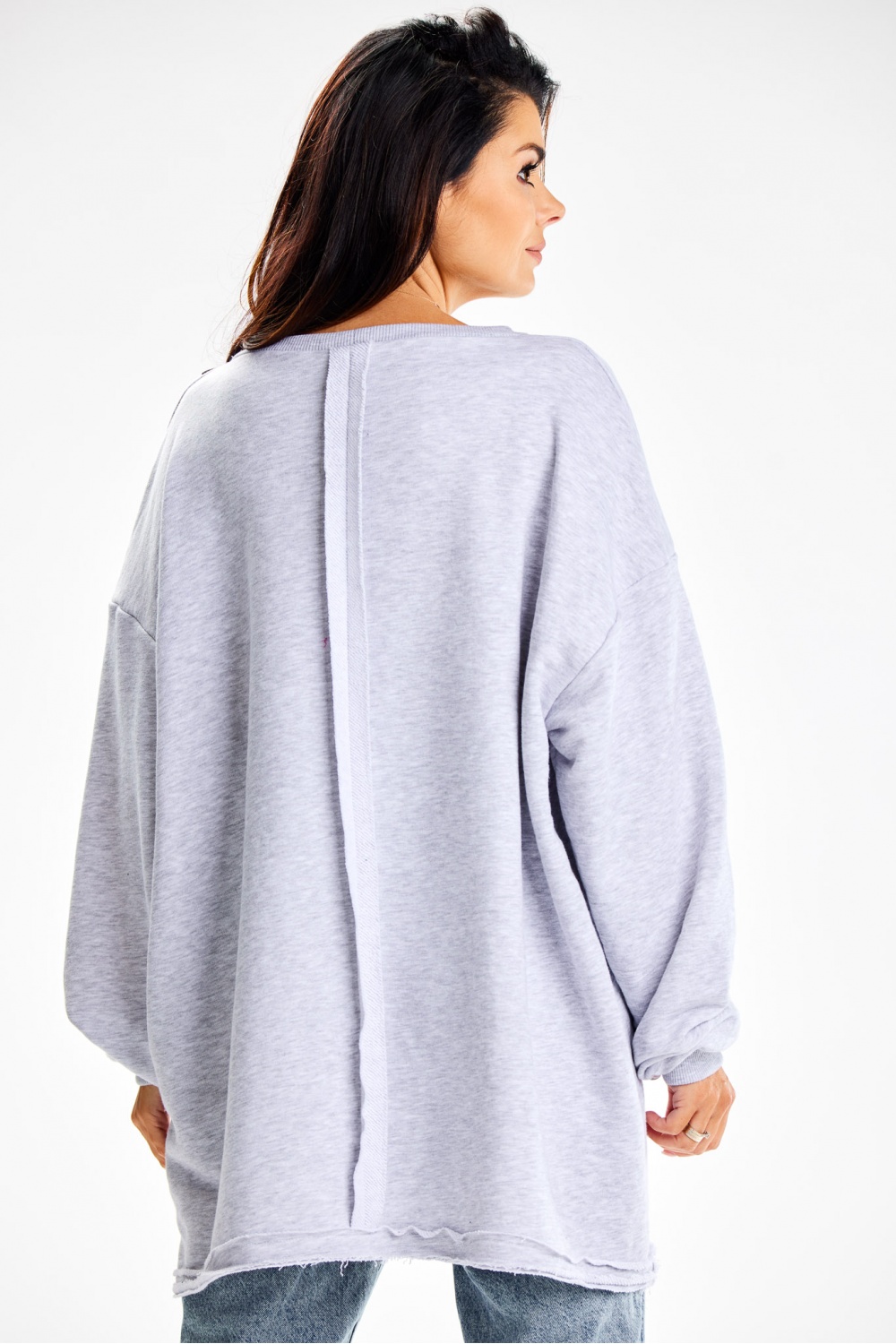 Bluza Damska Model M335 Grey - Infinite You189453 - Szary - obrazek 2