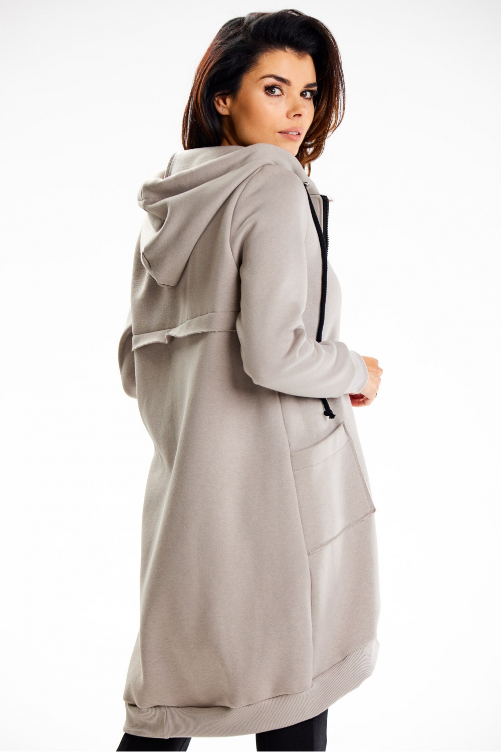 Bluza Damska Model M334 Grey - Infinite You189457 - Szary - obrazek 3