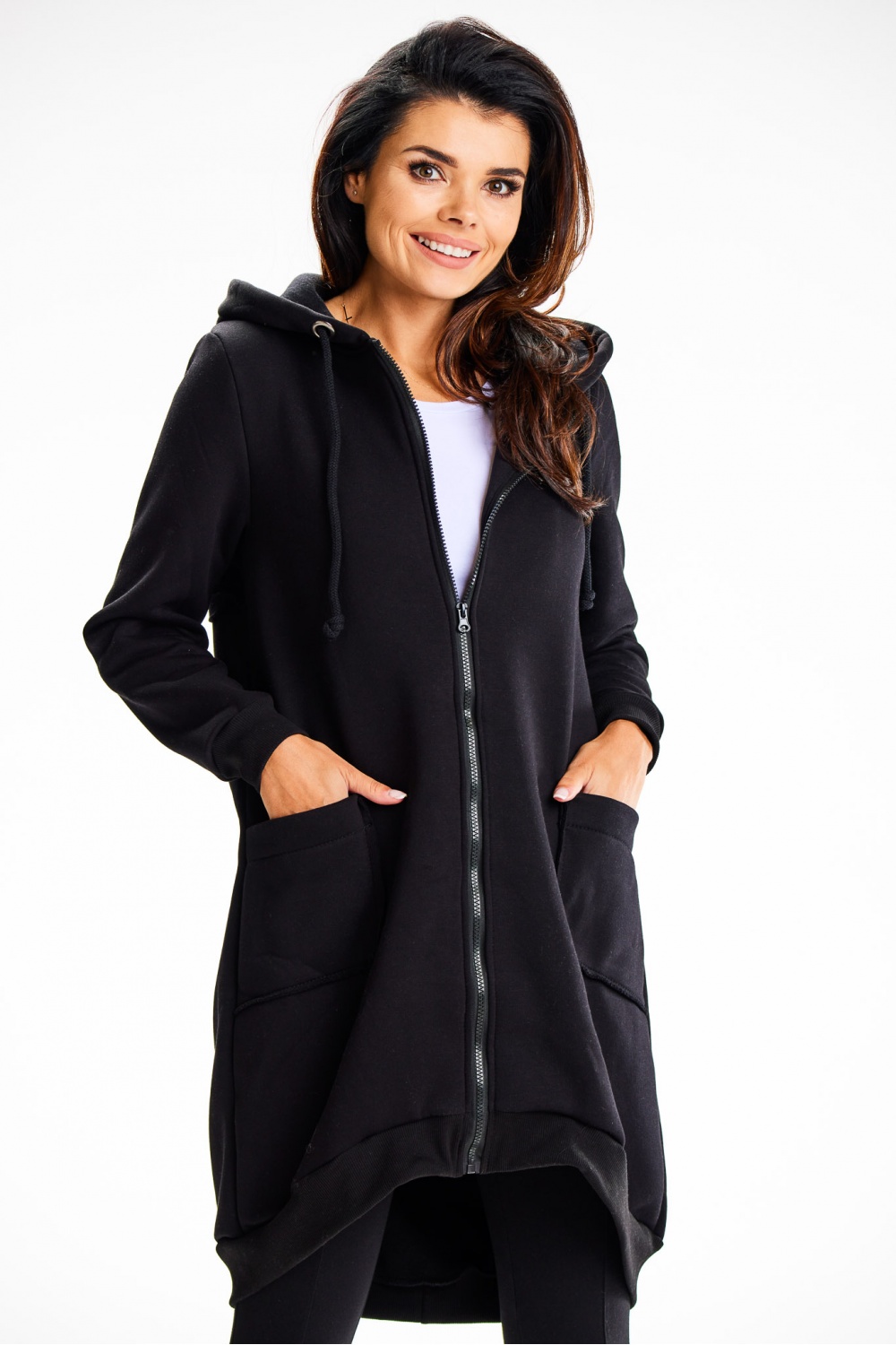 Bluza Damska Model M334 Black - Infinite You189458 - Czarny