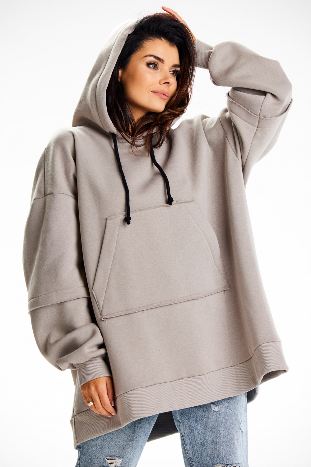 Bluza Damska Model M332 Grey - Infinite You189462 - Szary