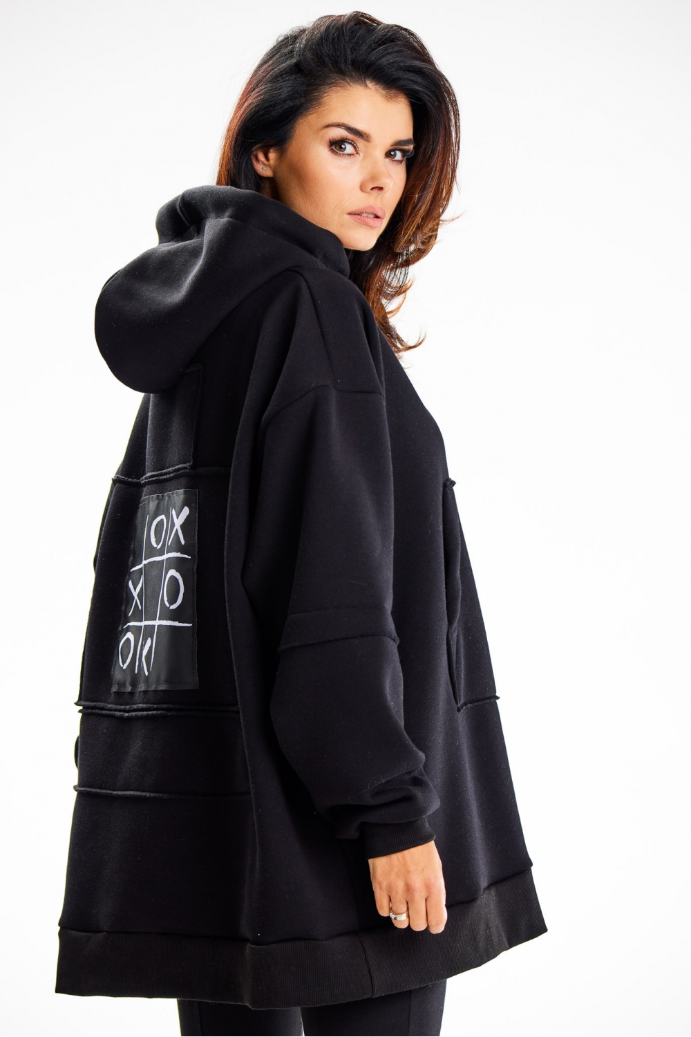 Bluza Damska Model M332 Black - Infinite You189463 - Czarny - obrazek 2