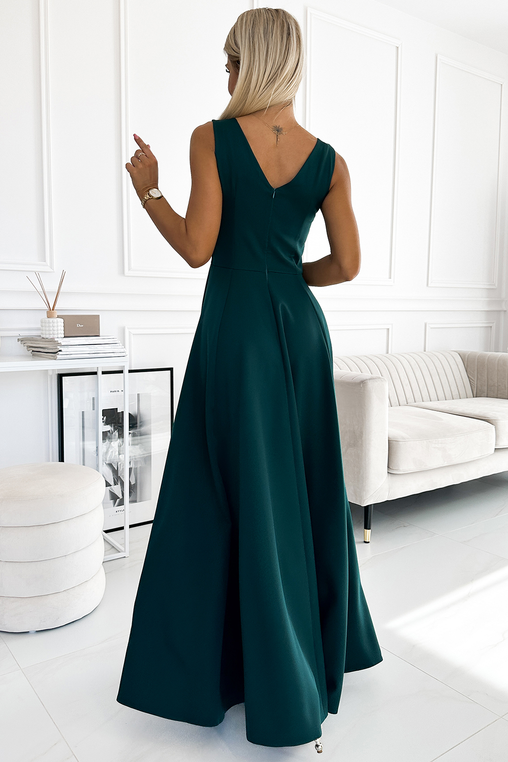 Sukienka Model Cindy 246-5 Green - Numoco189678 - Zielony - obrazek 2