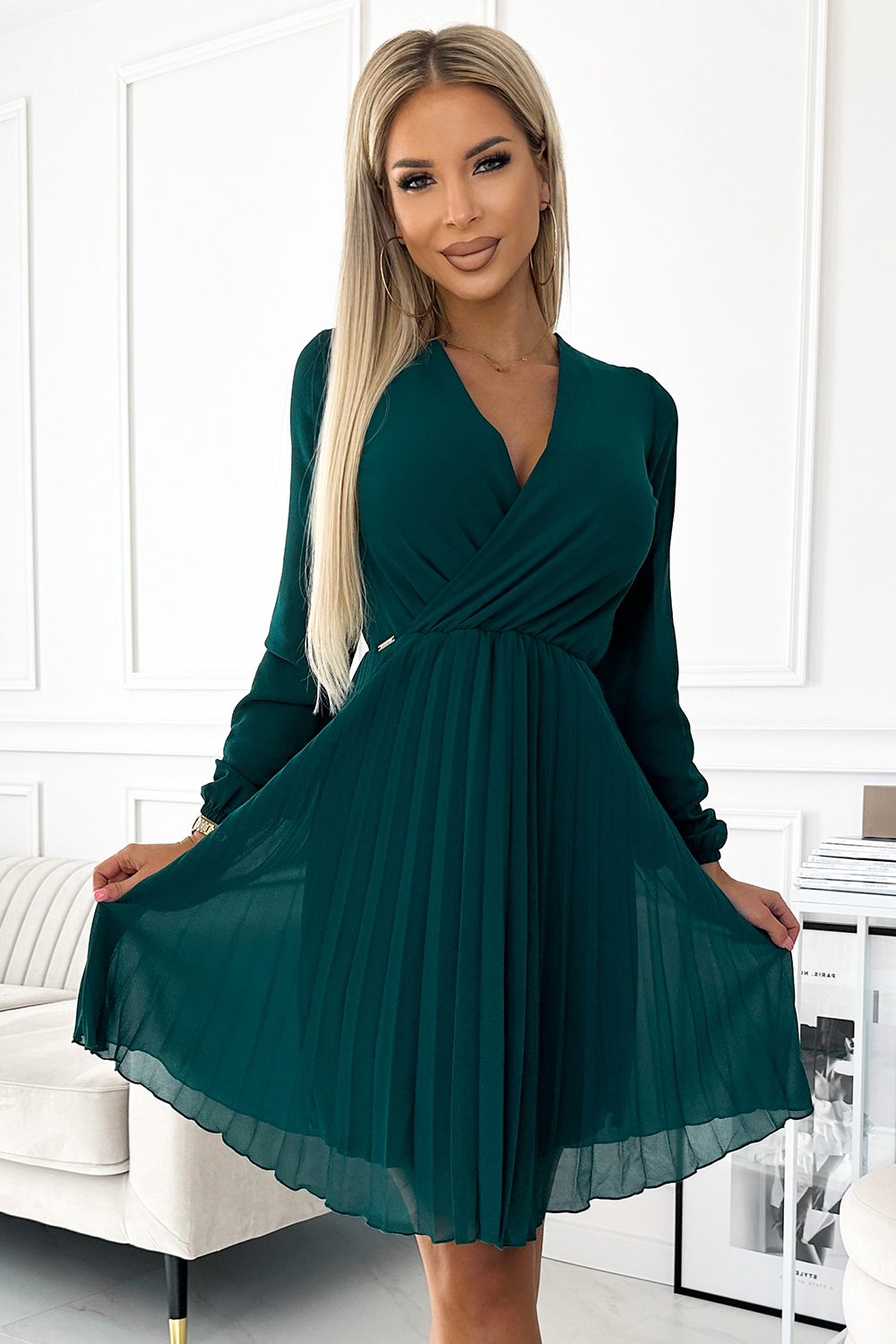 Sukienka Model Isabelle 313-14 Green - Numoco189681 - Zielony