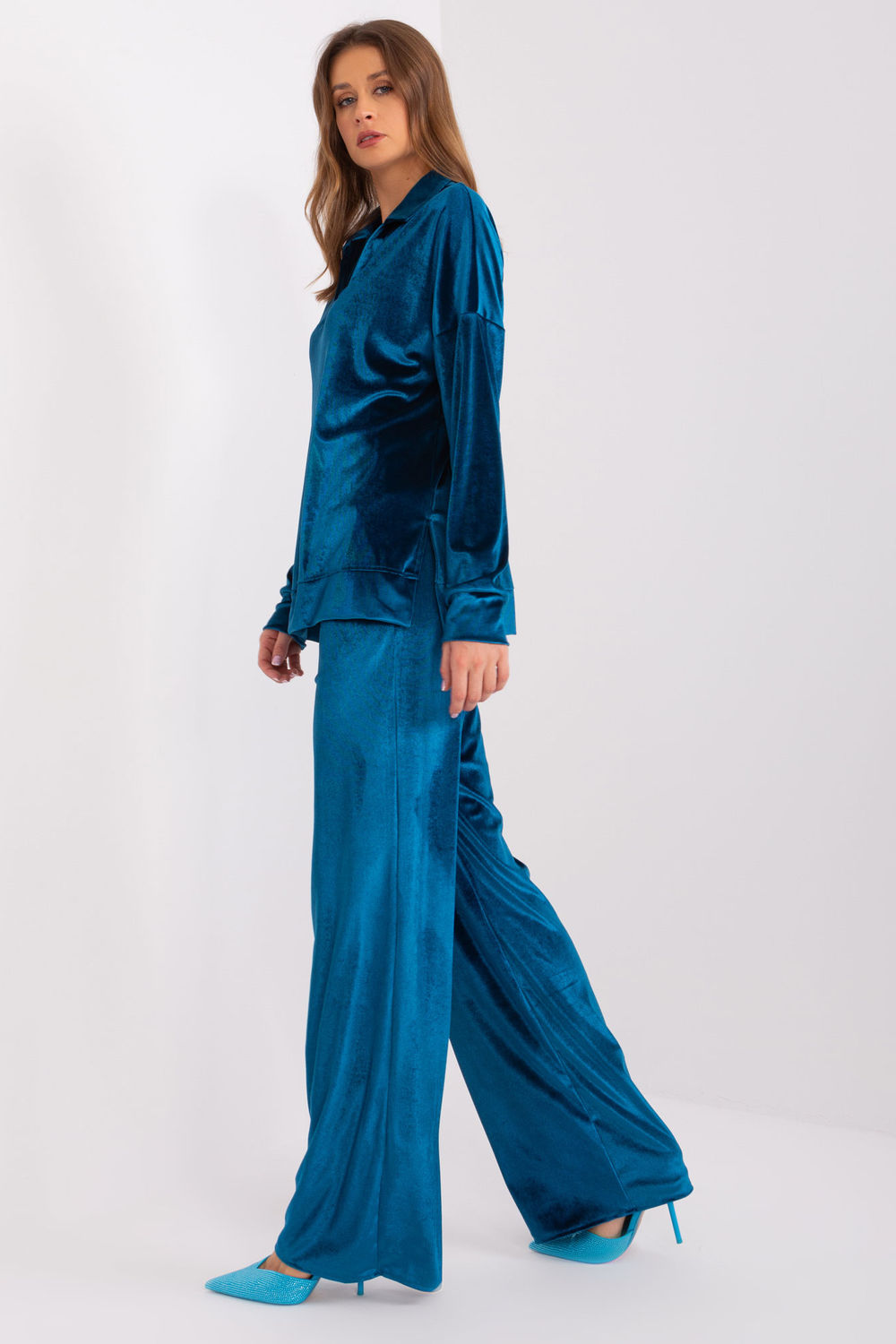 Spodnie Komplet Model LK-KMPL-509426.74 Morski - Lakerta190162 - Zielony - obrazek 3