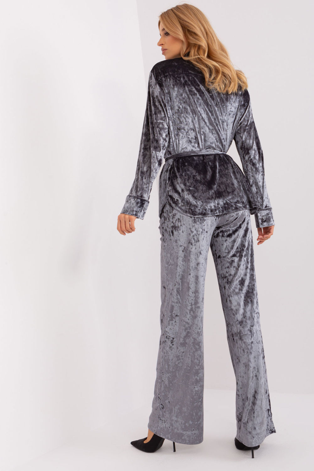 Spodnie Komplet Model LK-KMPL-509427.43 Dark Grey - Lakerta190167 - Szary - obrazek 3