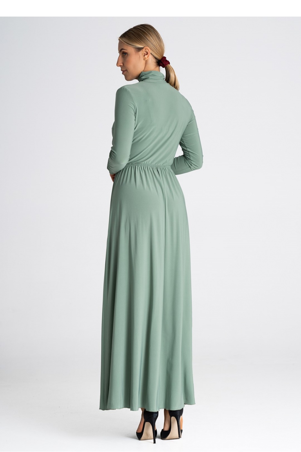 Sukienka Model M936 Olive - Figl191019 - Zielony - obrazek 3