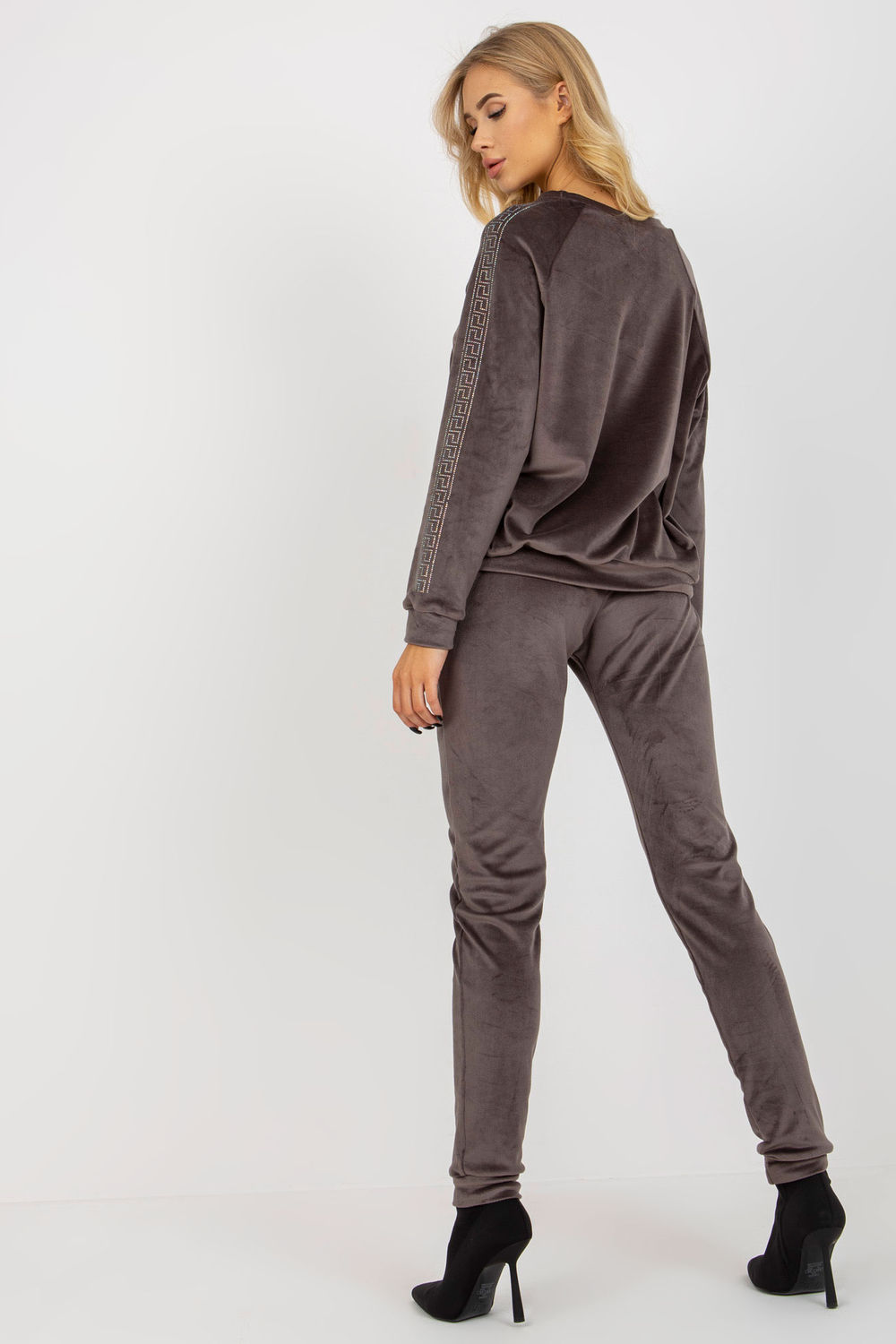 Spodnie Komplet Model RV-KMPL-8436.40 Dark Grey - Relevance191246 - Szary - obrazek 2