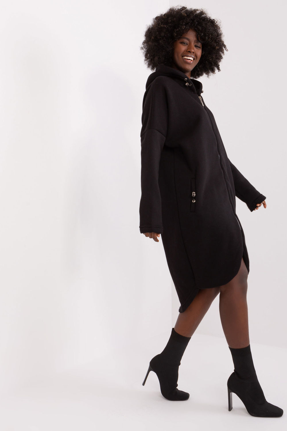 Bluza Damska Model RV-BL-4858-2.97P Black - Relevance191265 - Czarny - obrazek 4