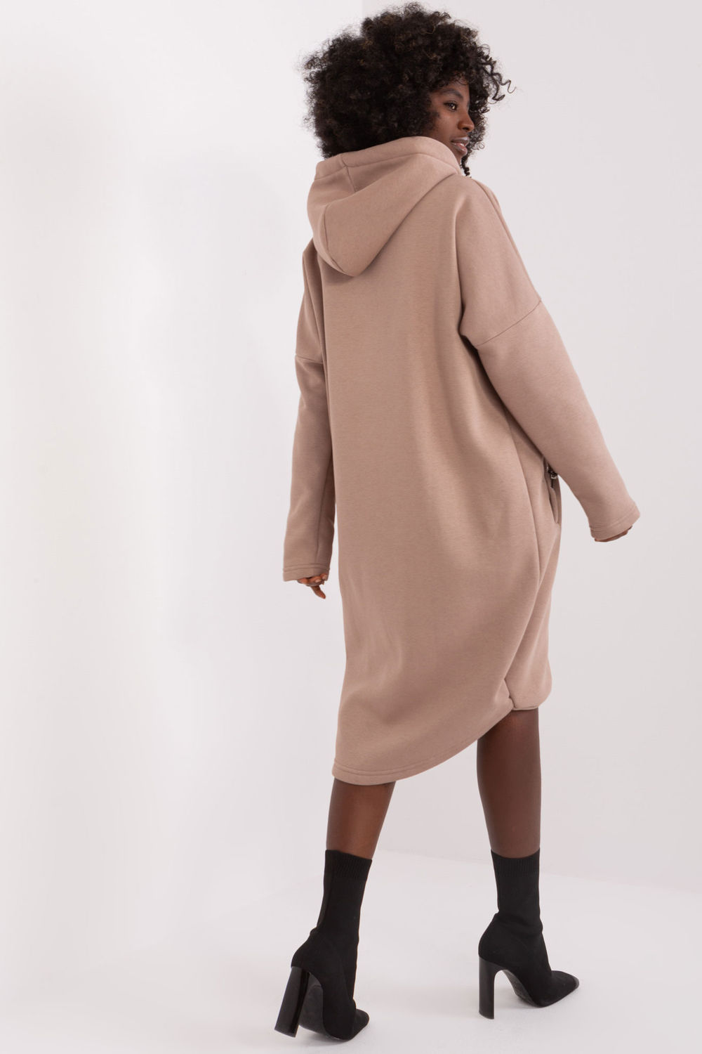 Bluza Damska Model RV-BL-4858-2.97P Dark Beige - Relevance191267 - Beżowy - obrazek 3