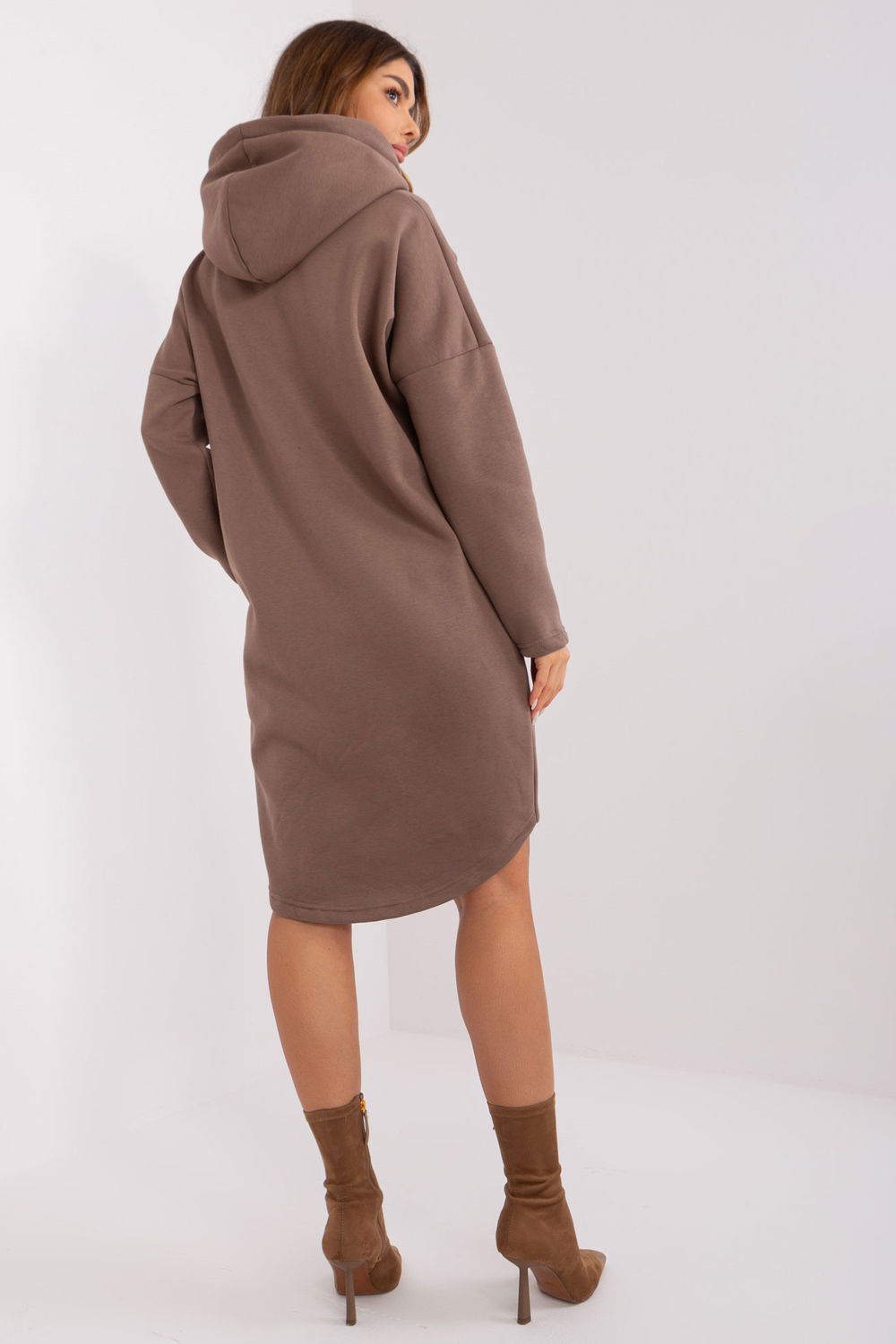Bluza Damska Model RV-BL-4858-2.97P Brown - Relevance191269 - Brązowy - obrazek 3
