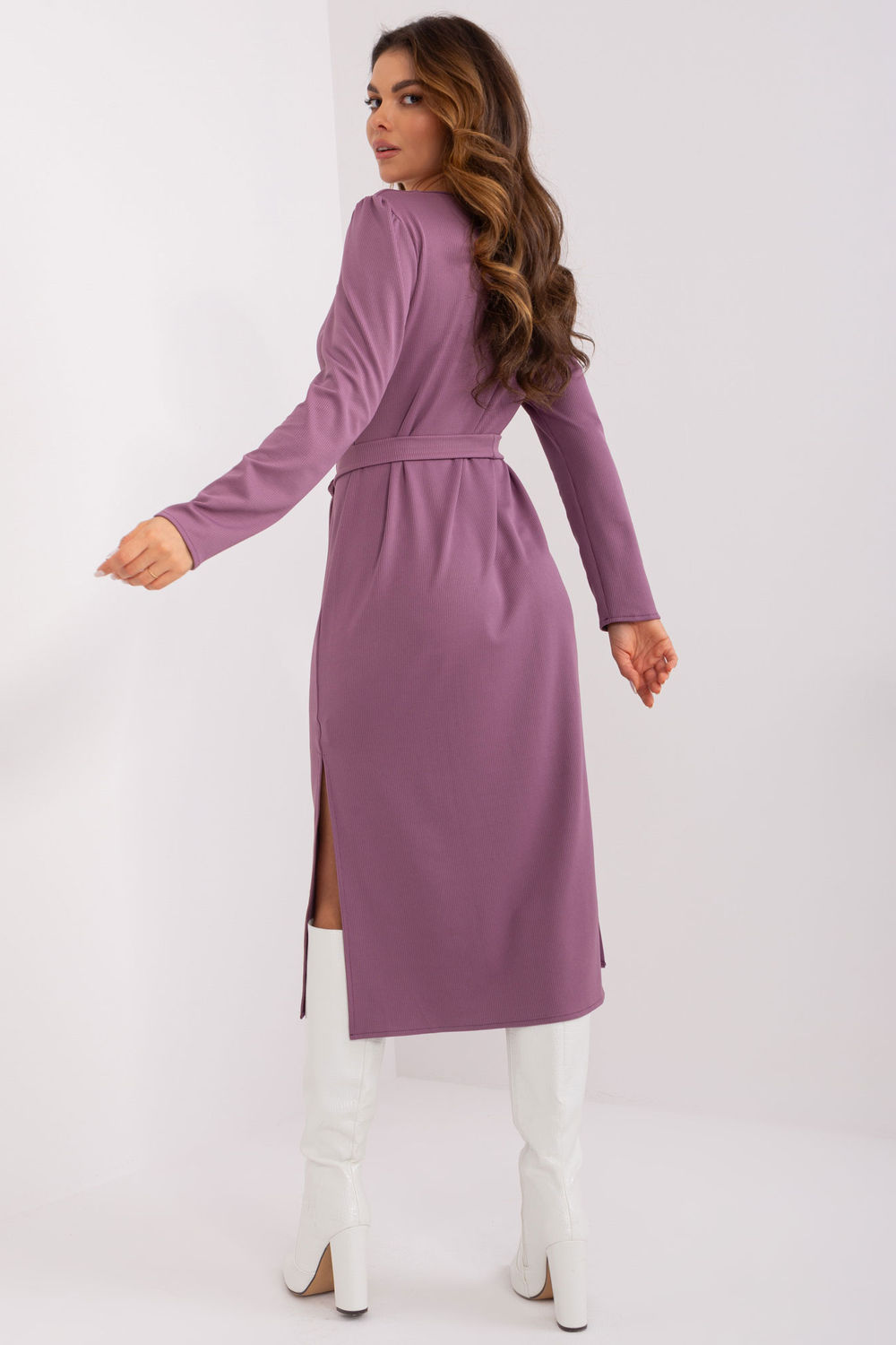Sukienka Model LK-SK-509447.75P Violet - Lakerta191576 - Fioletowy - obrazek 3