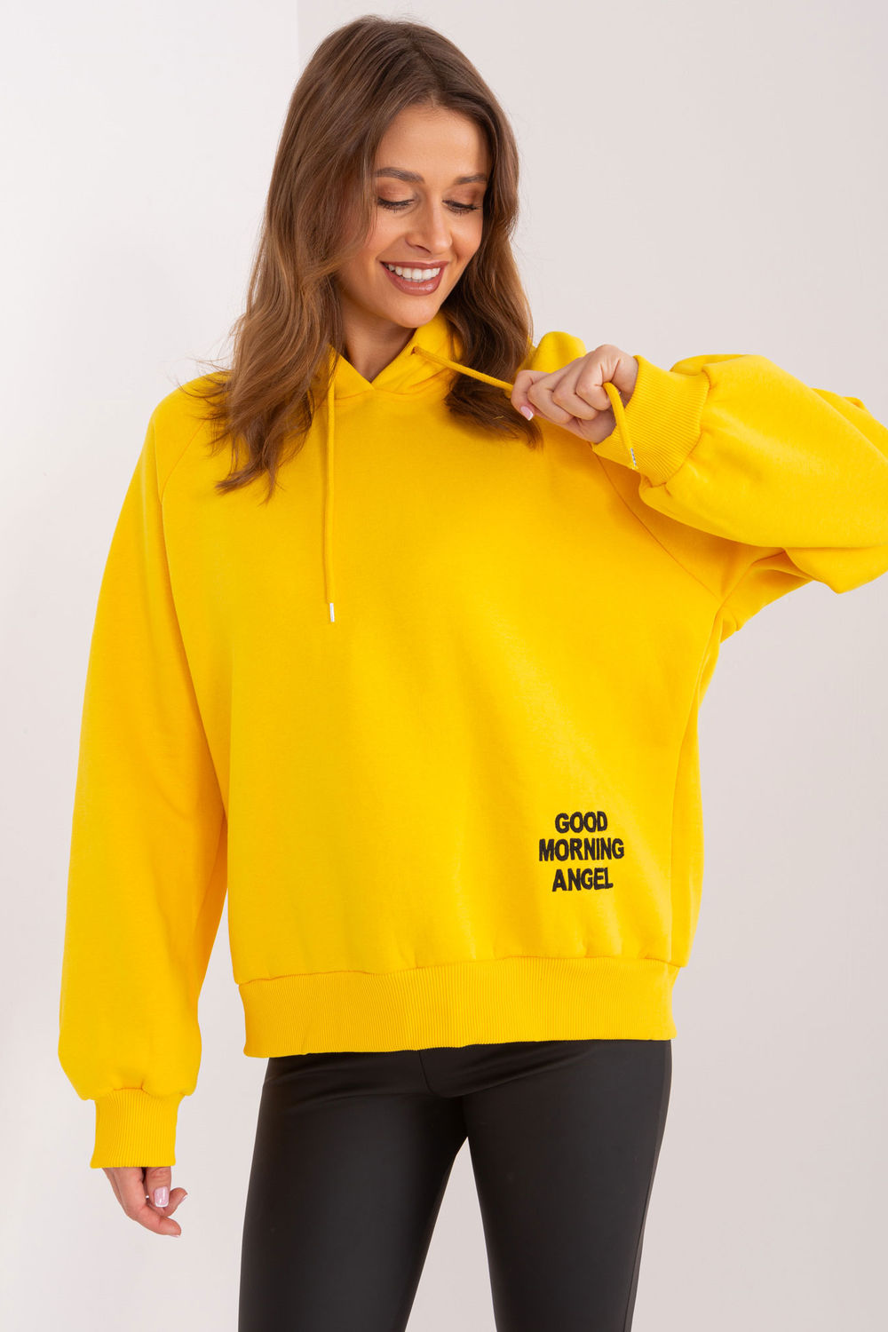 Bluza Damska Model EM-BL-407-2.08 Yellow - Ex Moda191817 - Żółty