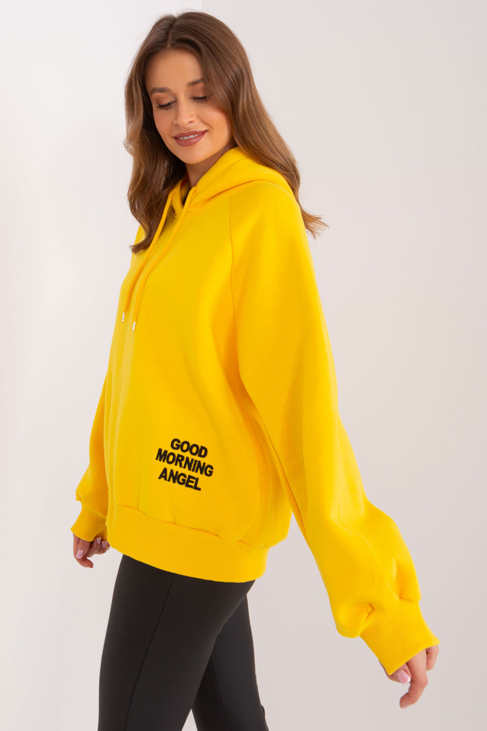 Bluza Damska Model EM-BL-407-2.08 Yellow - Ex Moda191817 - Żółty - obrazek 2