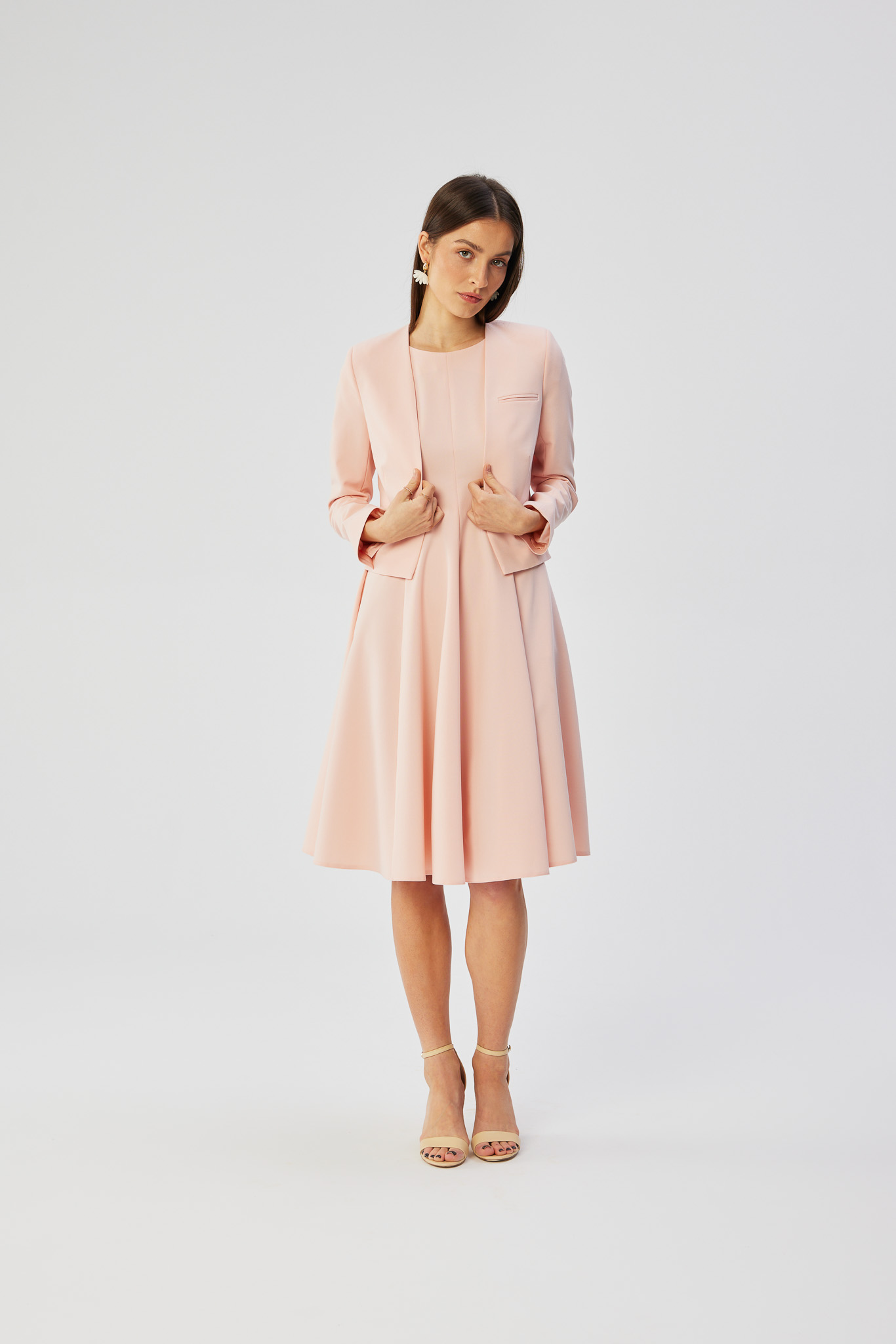 Marynarka Model S368 Powder Pink - Stylove193407 - Różowy - obrazek 2