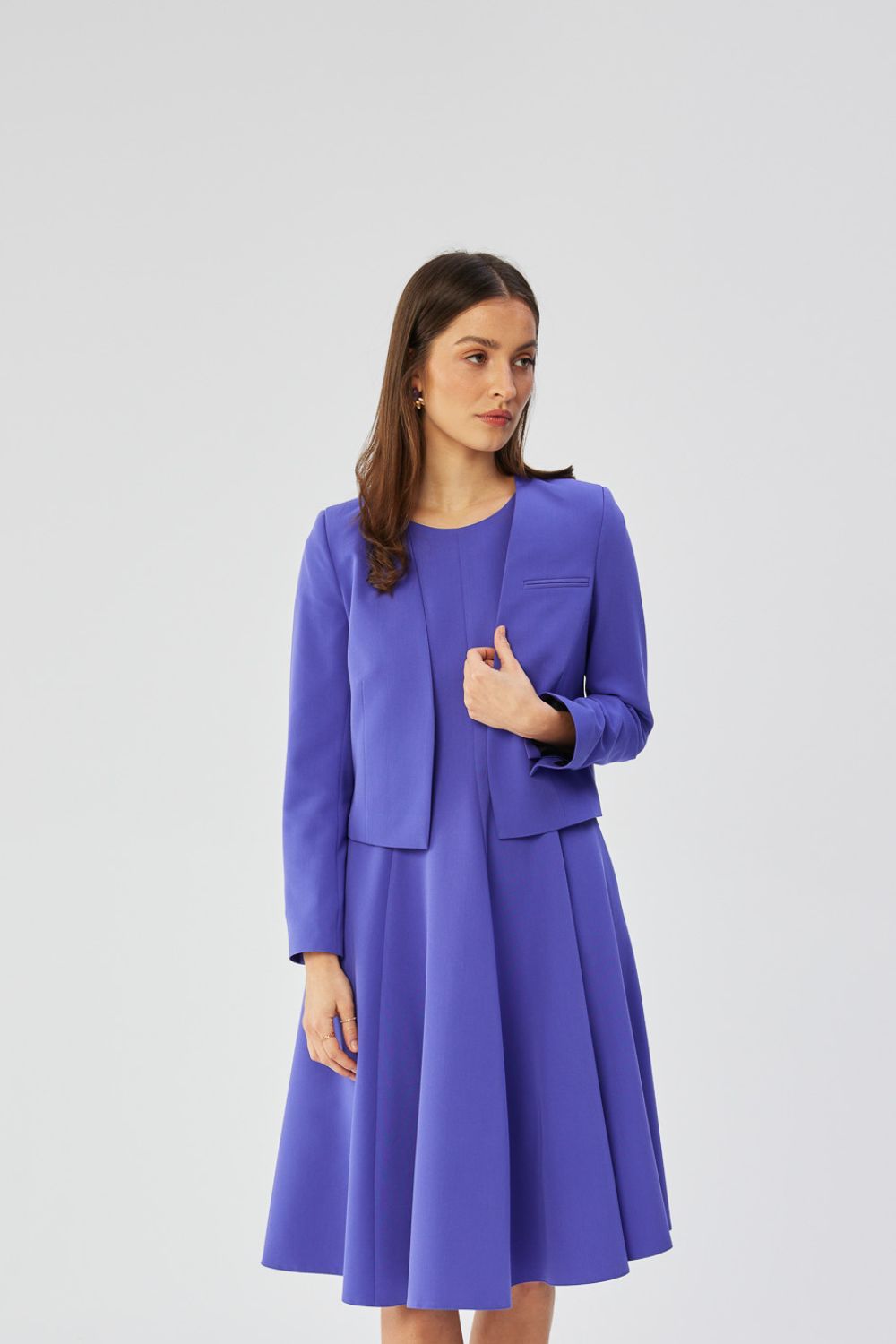 Marynarka Model S368 Violet - Stylove193408 - Fioletowy