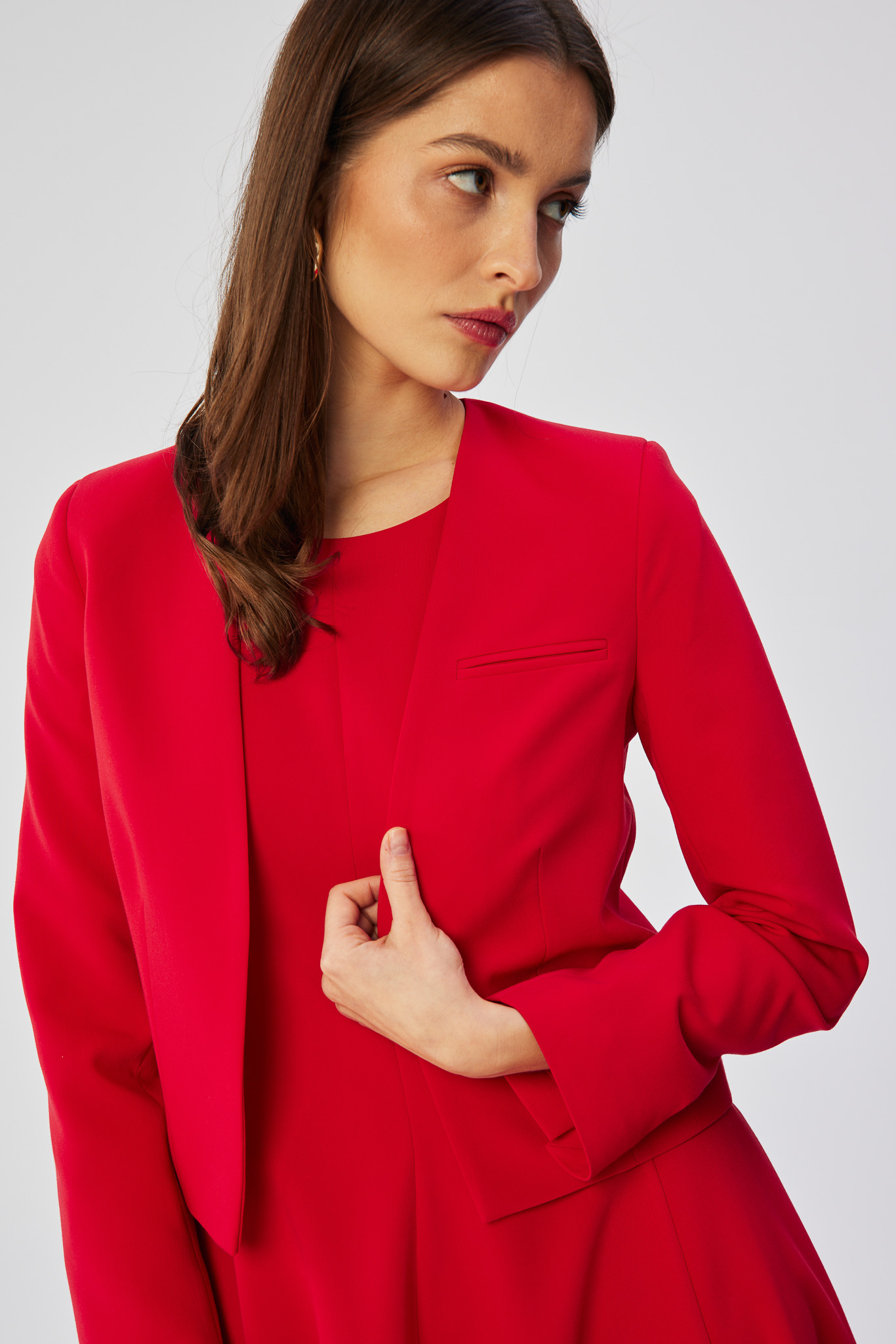 Marynarka Model S368 Red - Stylove193409 - Czerwony