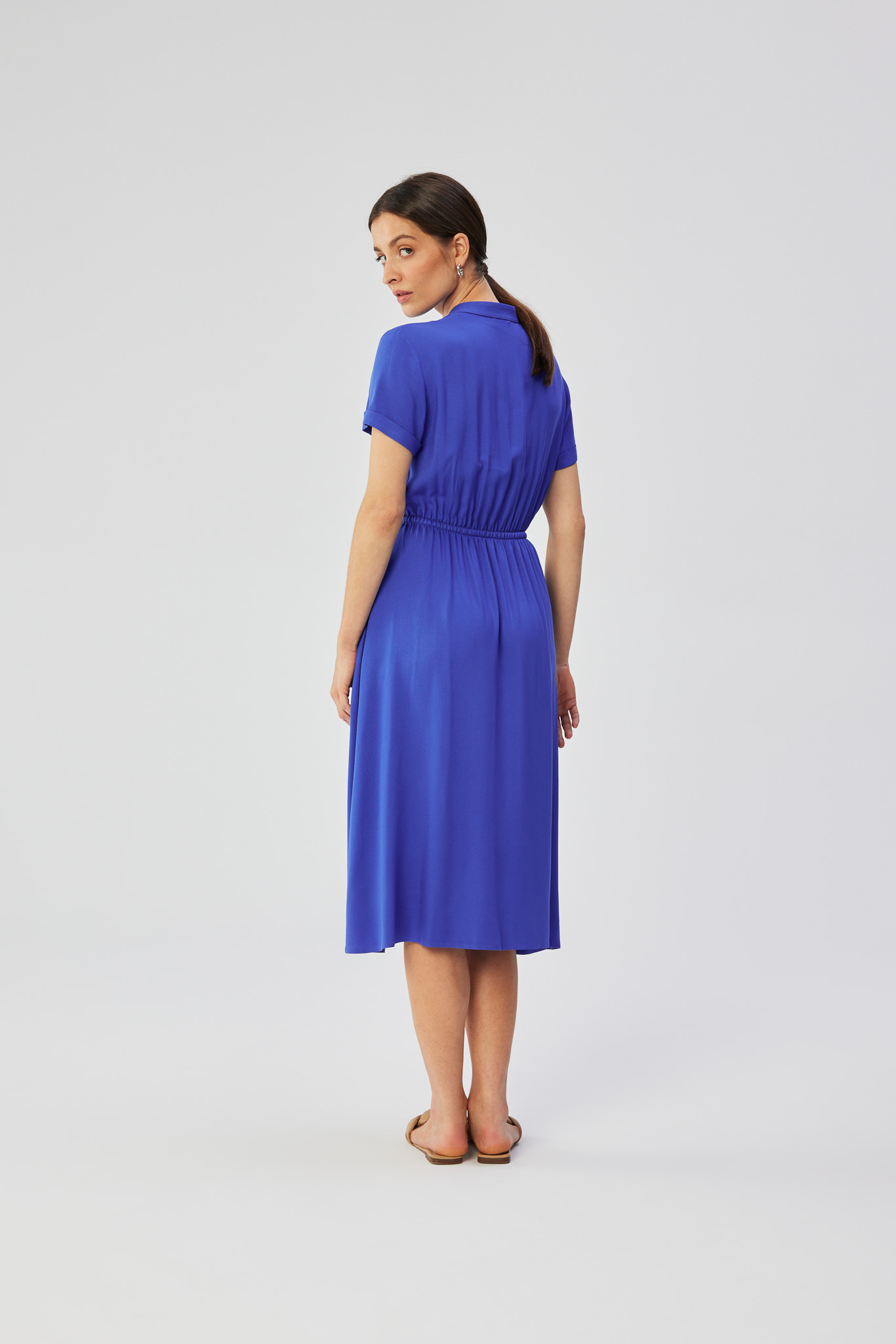 Sukienka Model S366 Blue - Stylove193414 - Niebieski - obrazek 2