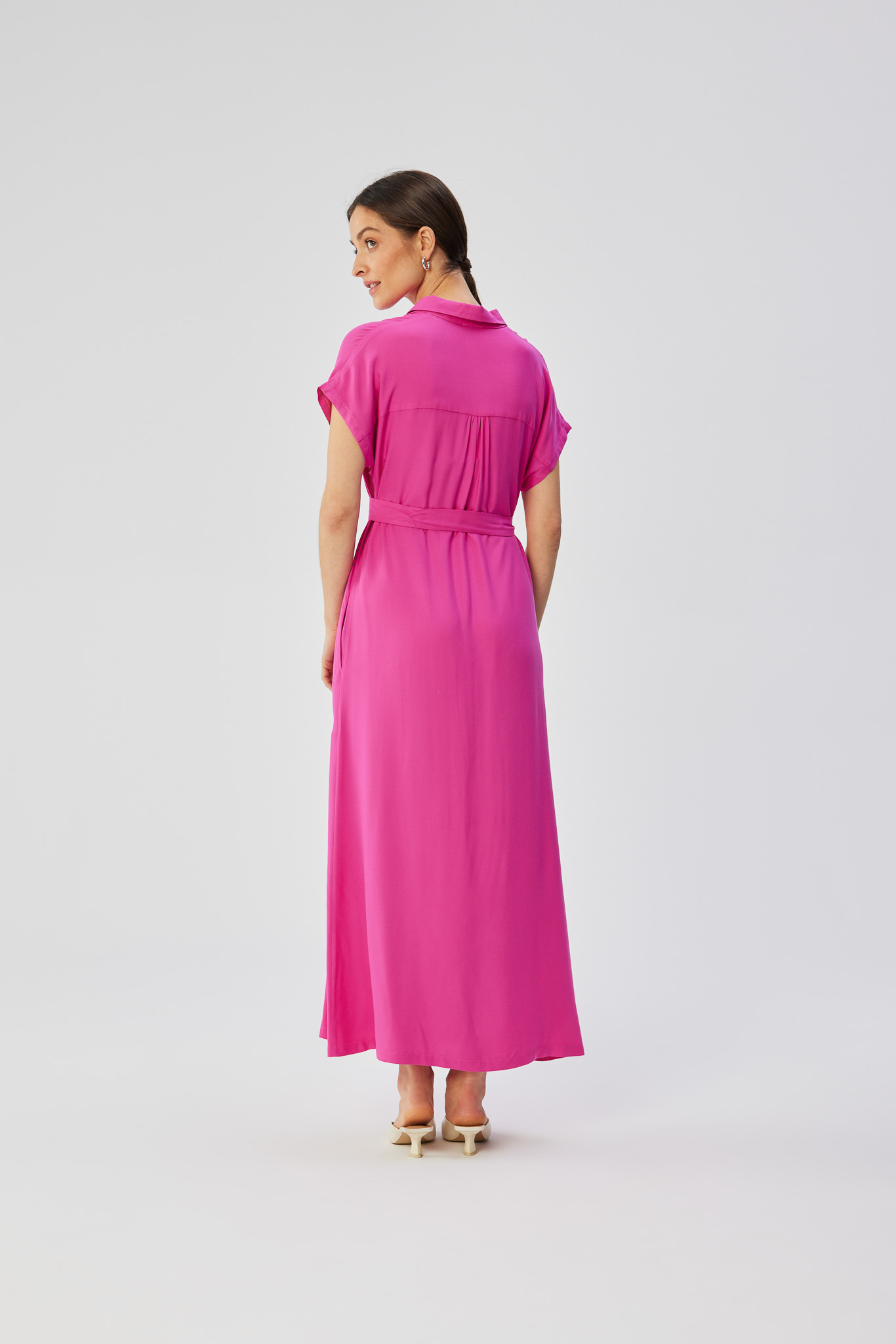 Sukienka Model S364 Lilia - Stylove193423 - Różowy - obrazek 2