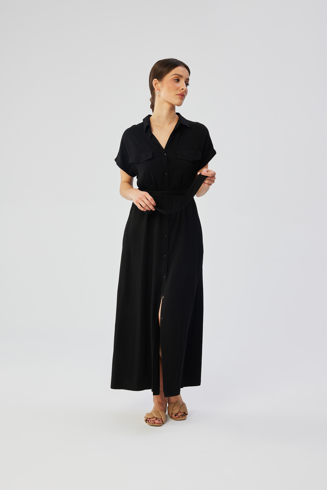 Sukienka Model S364 Black - Stylove193425 - Czarny