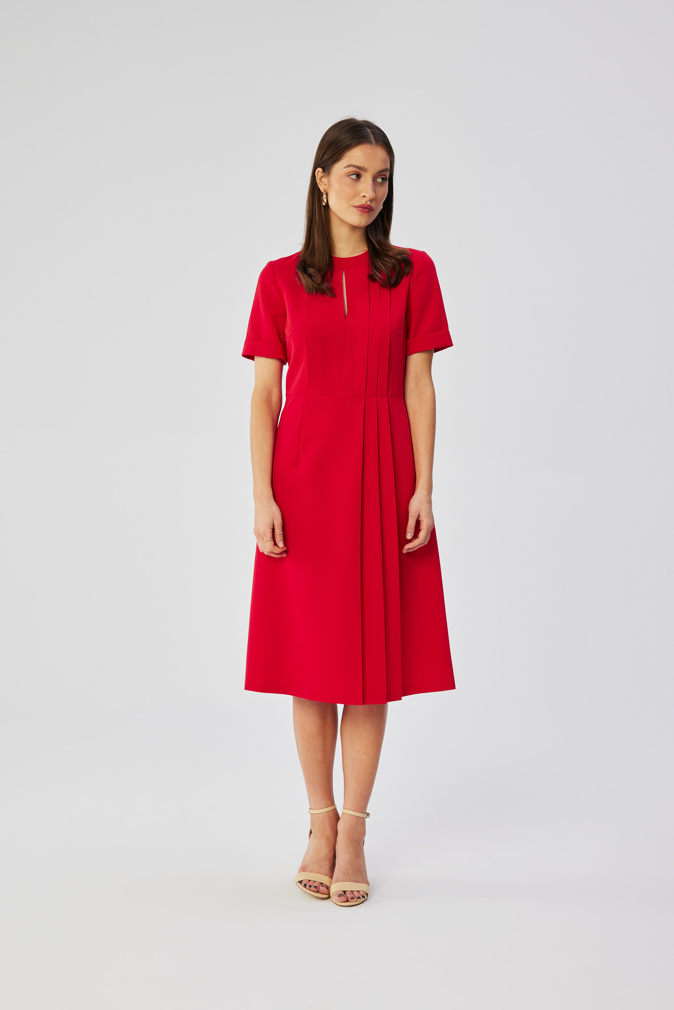 Sukienka Model S361 Red - Stylove193438 - Czerwony