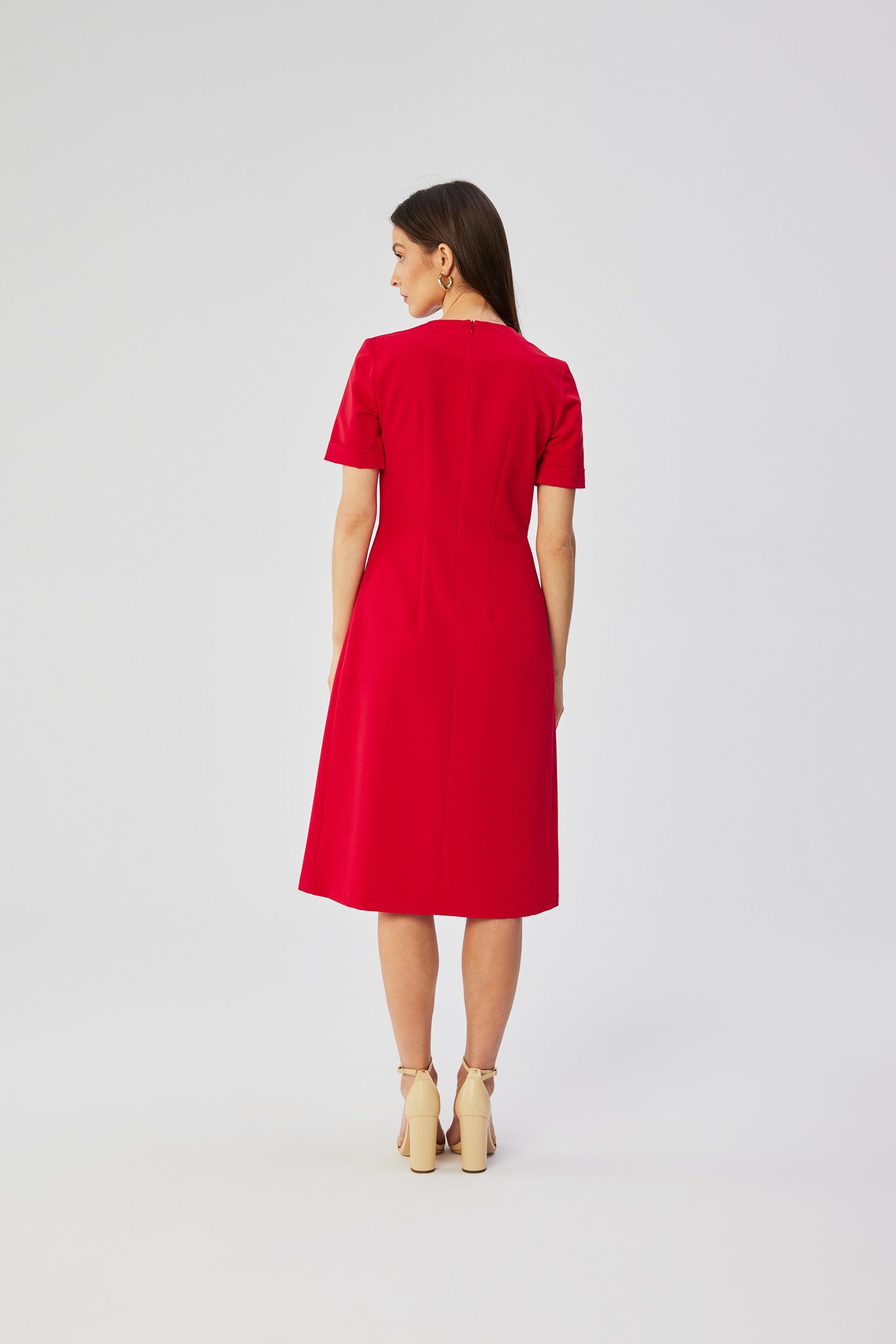 Sukienka Model S361 Red - Stylove193438 - Czerwony - obrazek 2