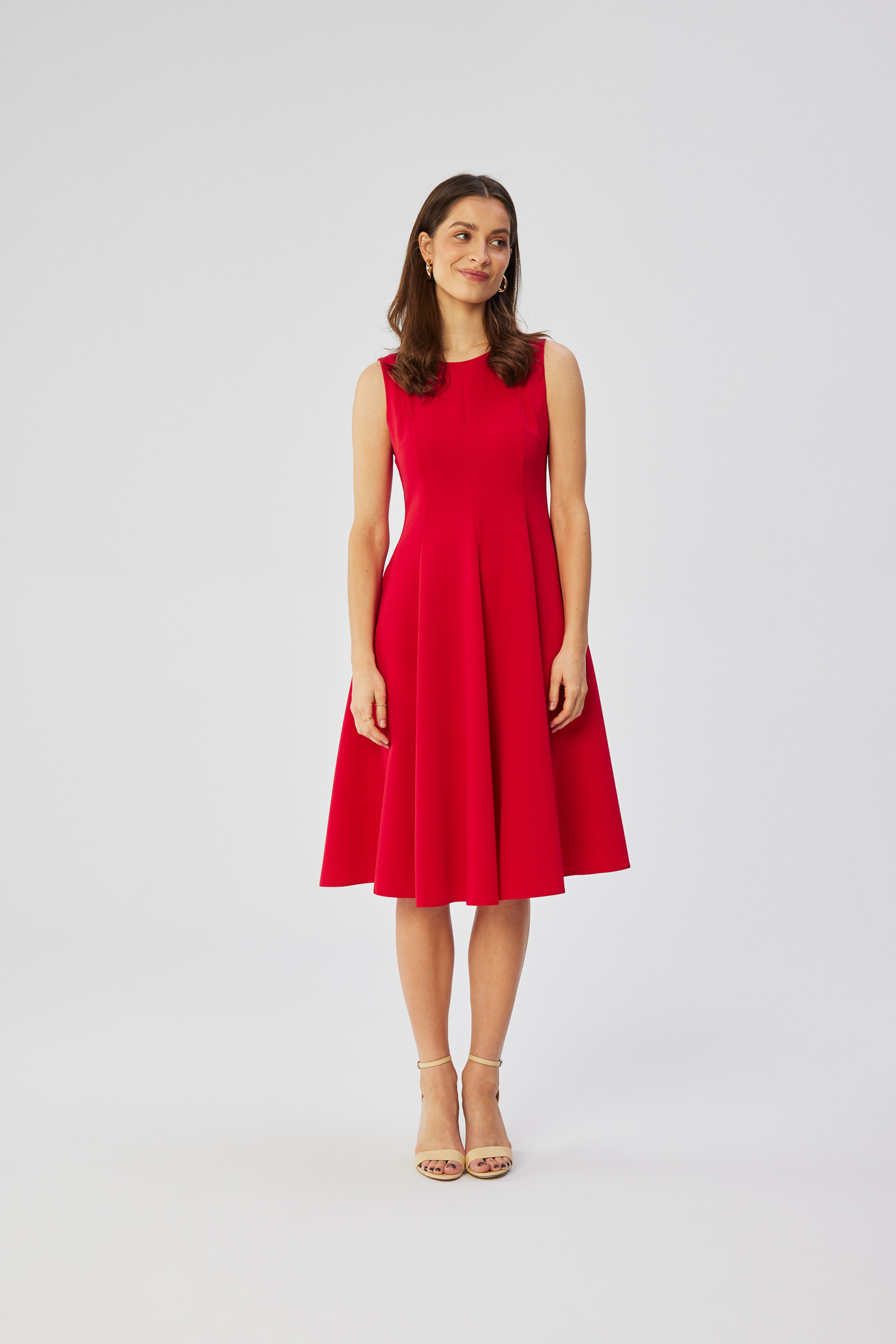 Sukienka Model S358 Red - Stylove193457 - Czerwony