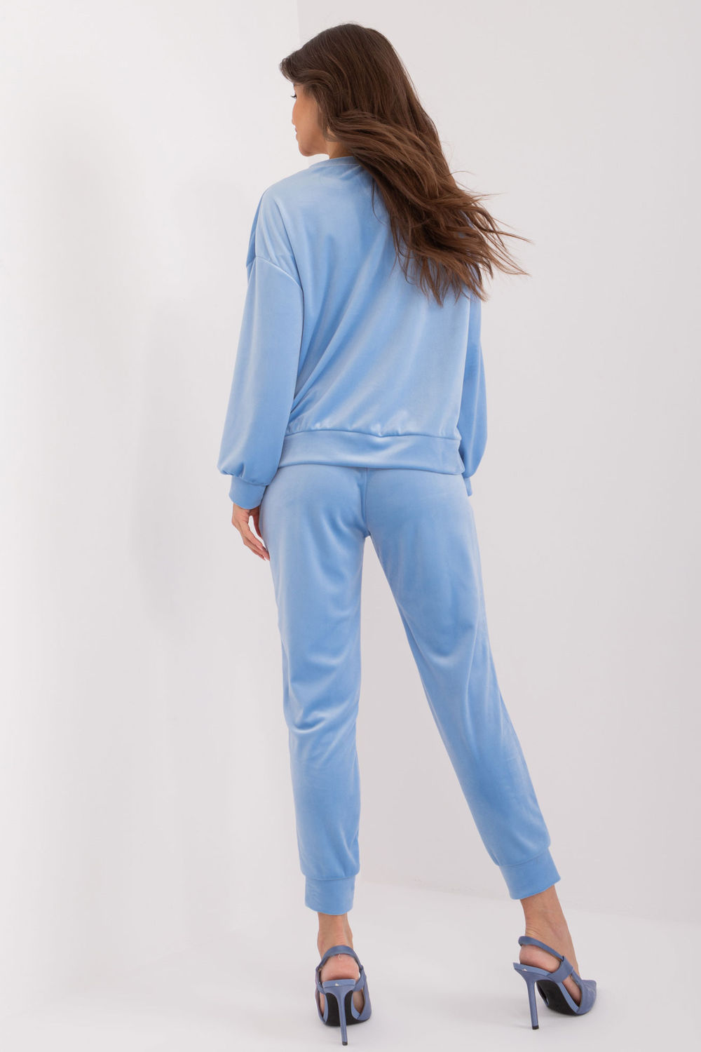 Spodnie Komplet Model DHJ-KMPL-8870.59 Light Blue - Italy Moda193482 - Niebieski - obrazek 3