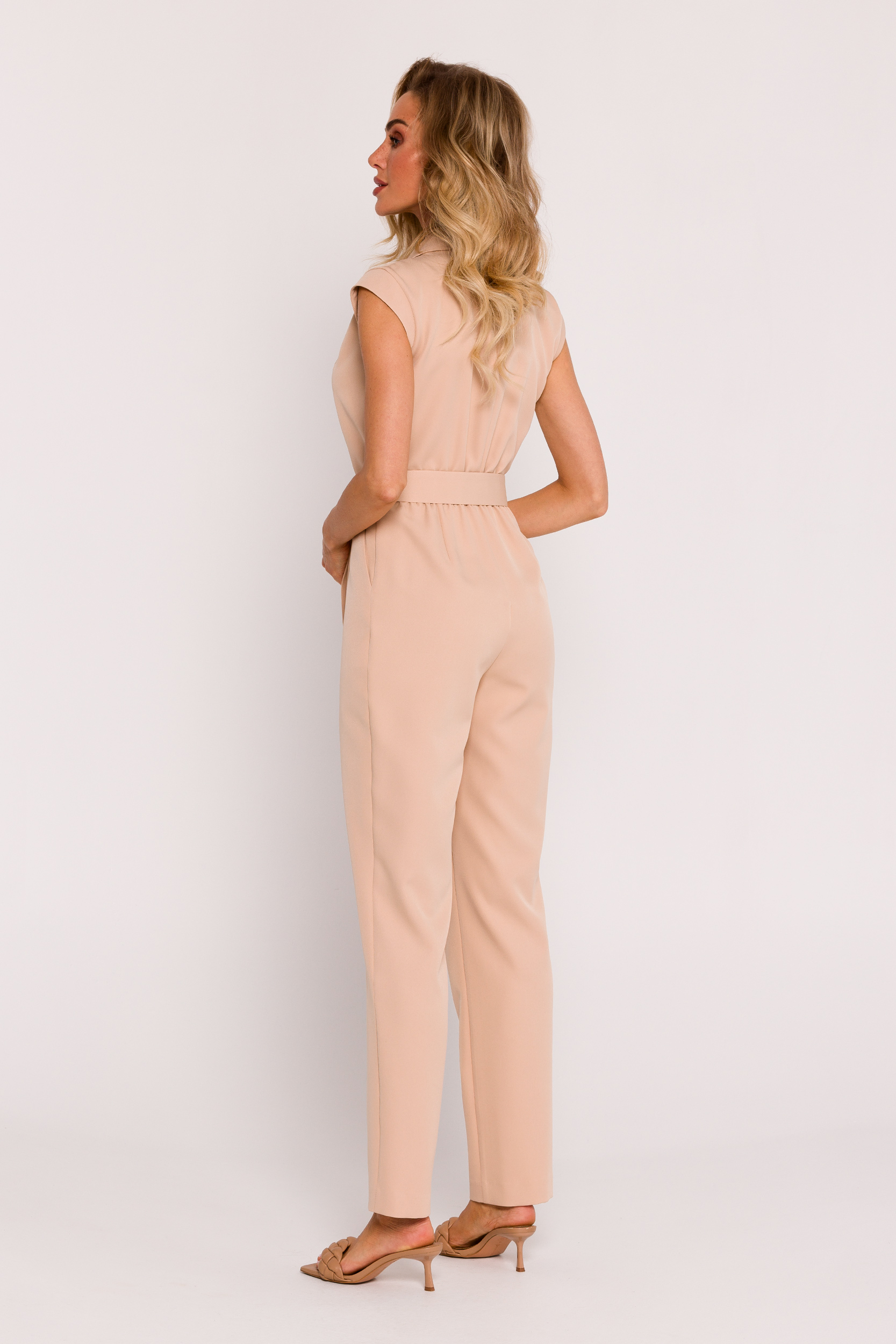 Kombinezon Model MOE780 Beige - Moe193598 - Beżowy - obrazek 2