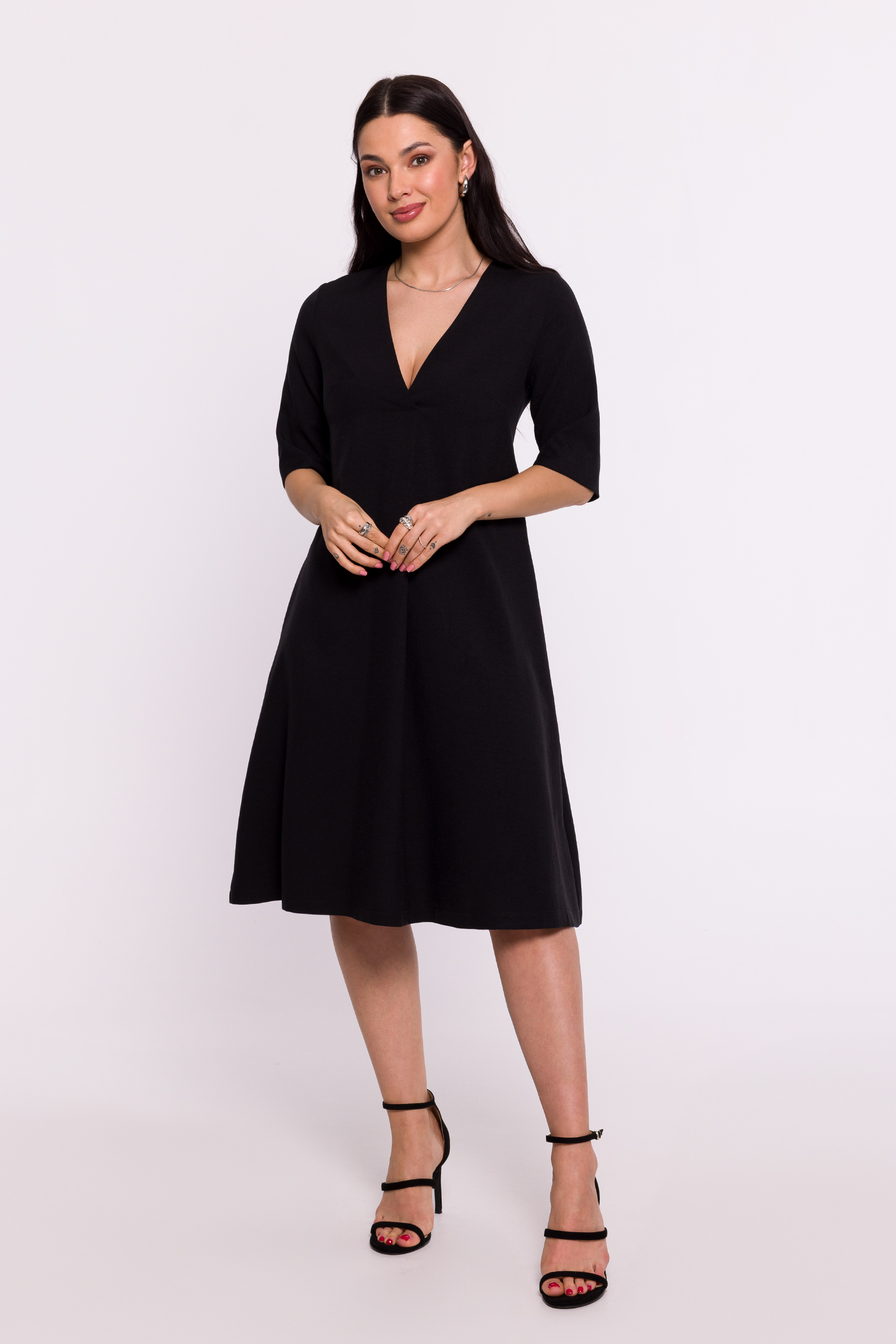 Sukienka Model B280 Black - BeWear193695 - Czarny - obrazek 2