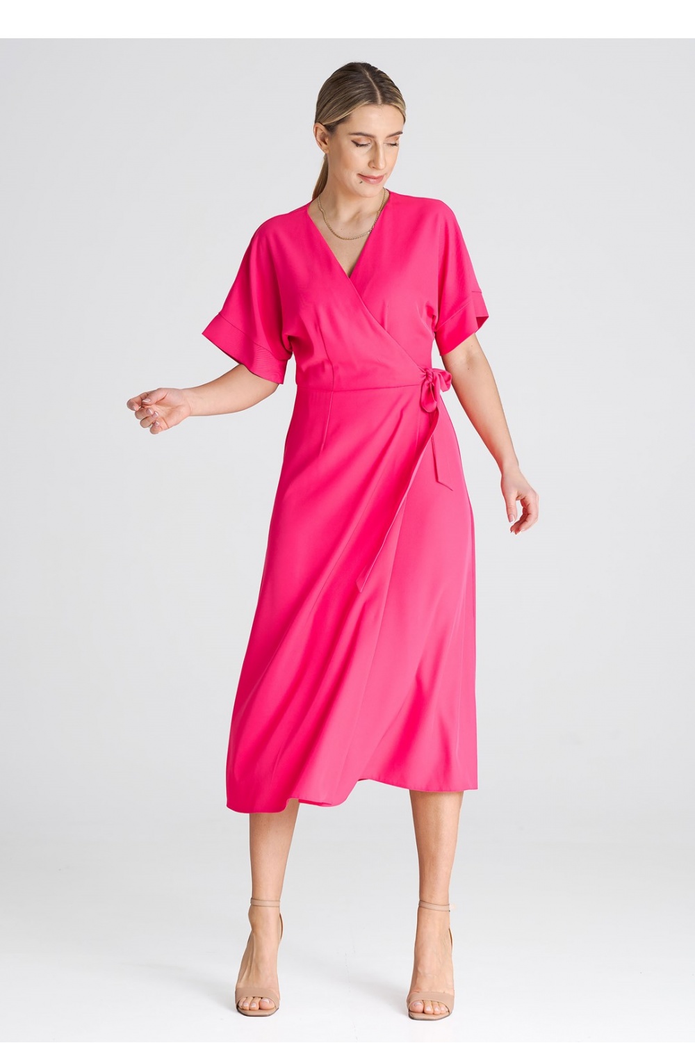 Sukienka Model M959 Pink - Figl194805 - Różowy