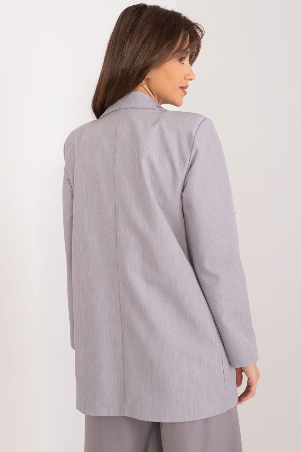 Marynarka Model DHJ-MA-18251.47 Grey - Italy Moda195309 - Szary - obrazek 3