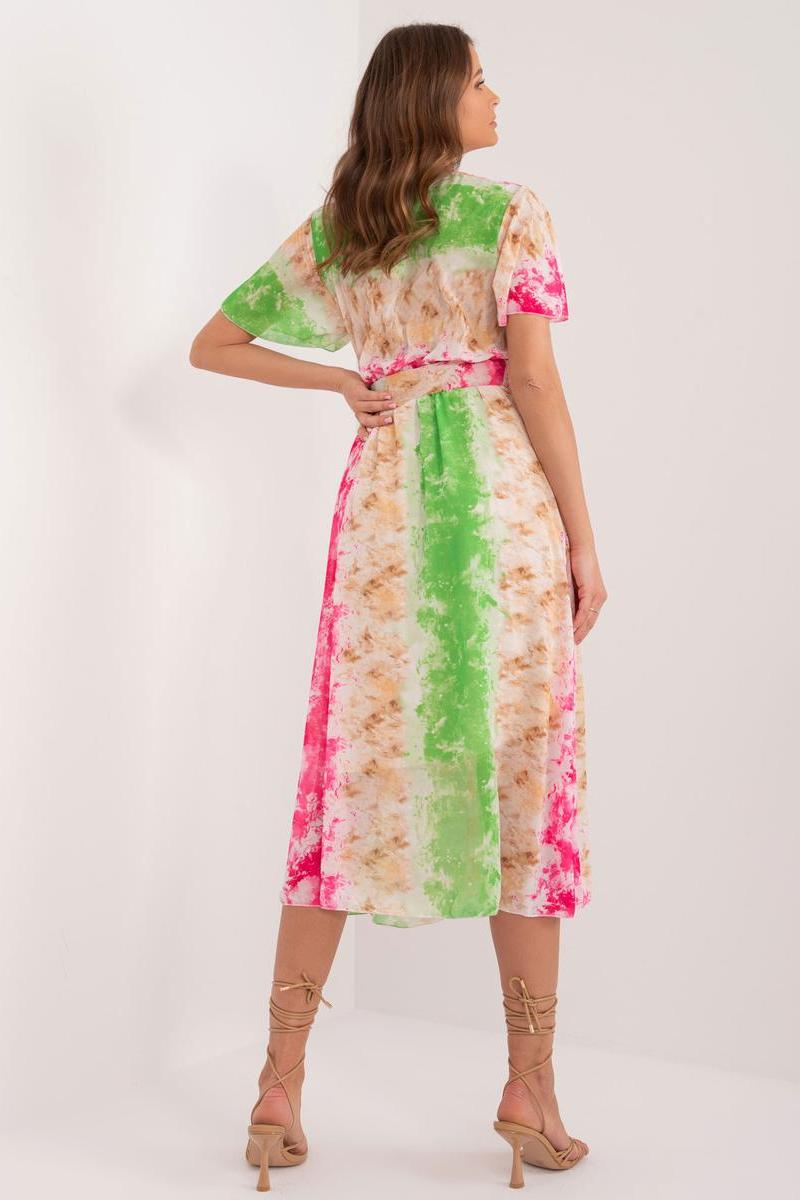 Sukienka Model DHJ-SK-15967-2.86 Dark Pink - Italy Moda196197 - Wielokolorowy - obrazek 3
