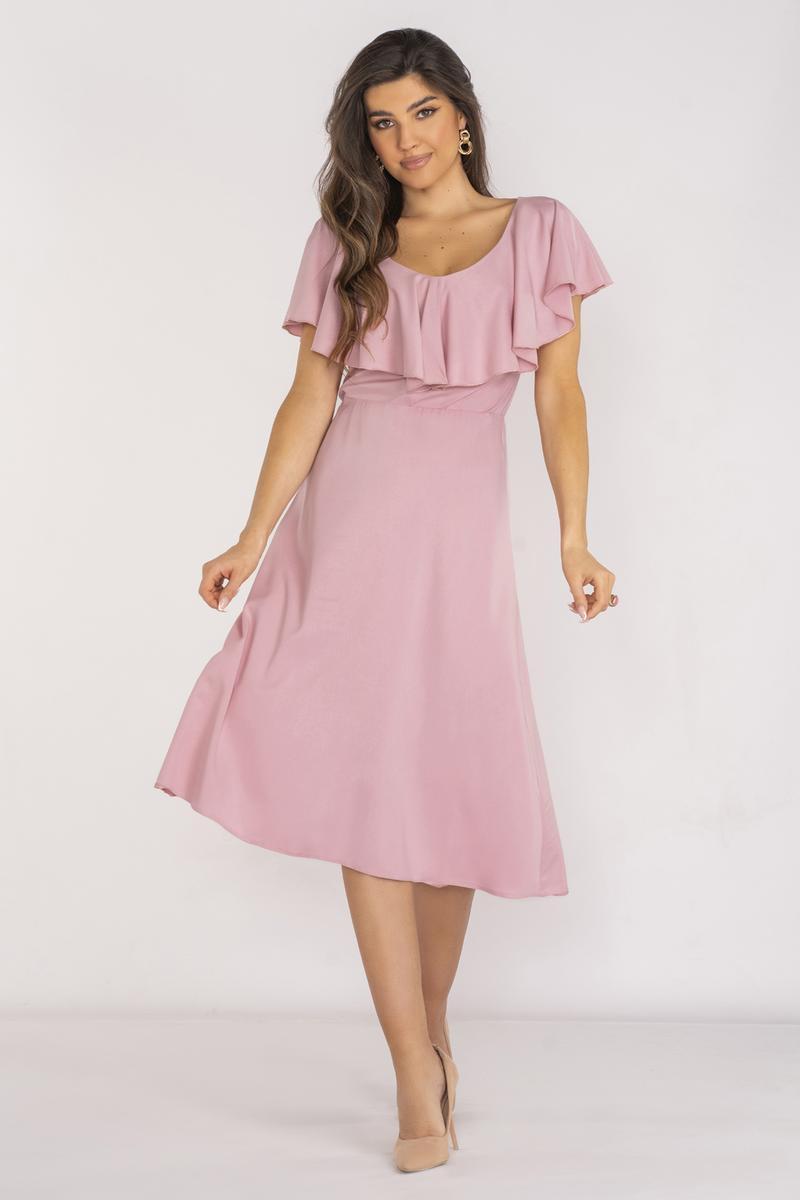 Sukienka Model A659 Dirty Pink - awama196596 - Różowy